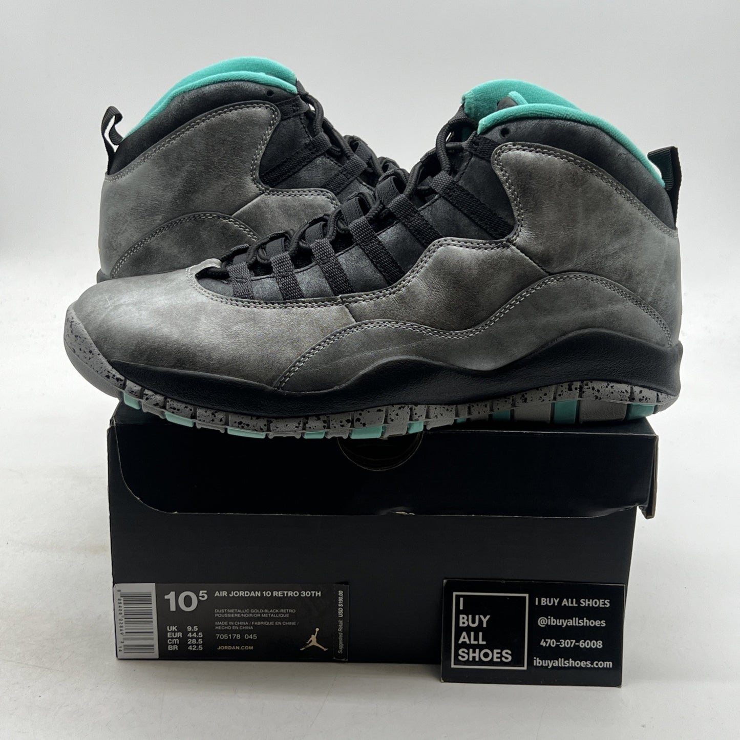 Size 10.5 - Air Jordan 10 Retro Lady Liberty (705178-045)