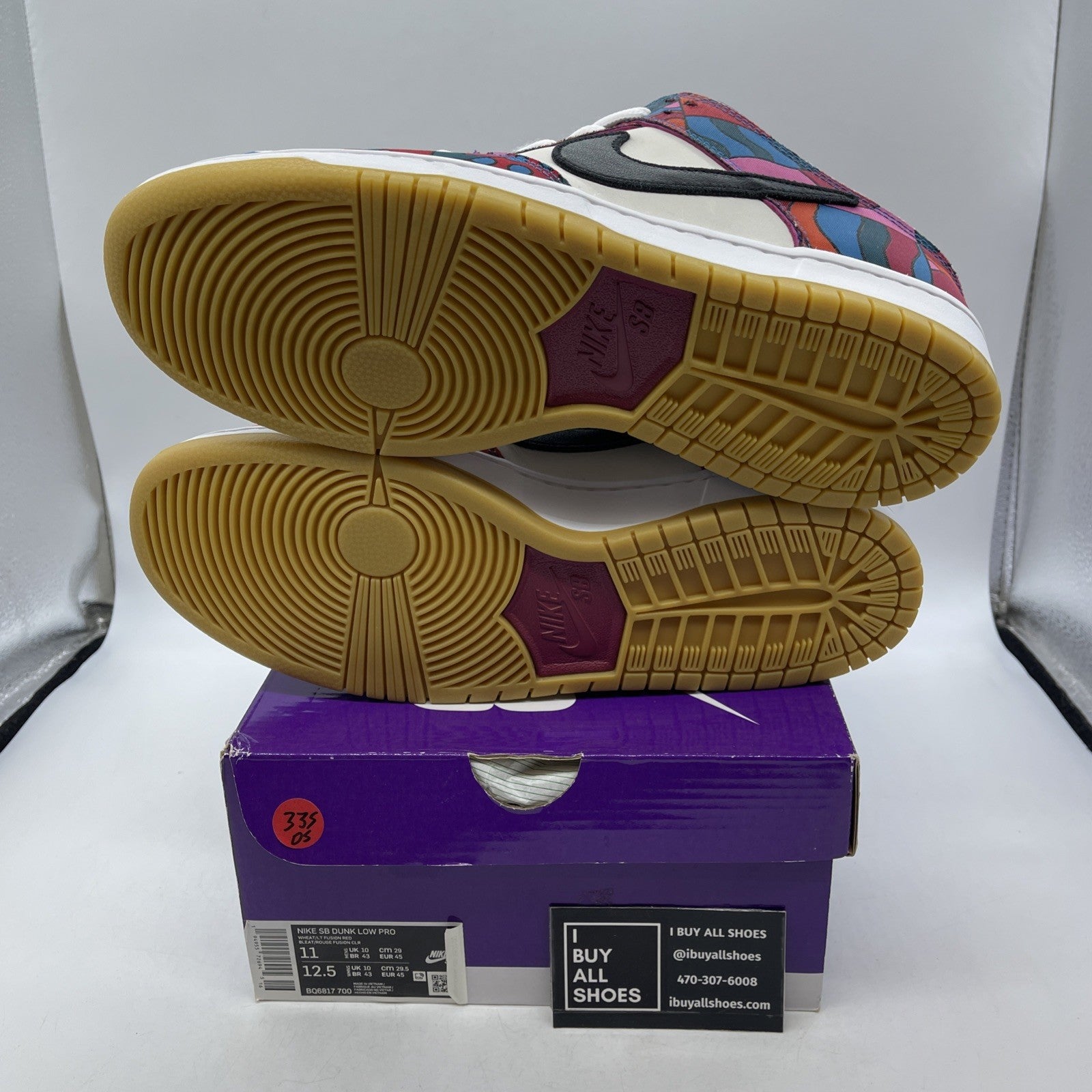 Size 11 - Nike Dunk SB Low Reverse Papa Bear (BQ6817-700