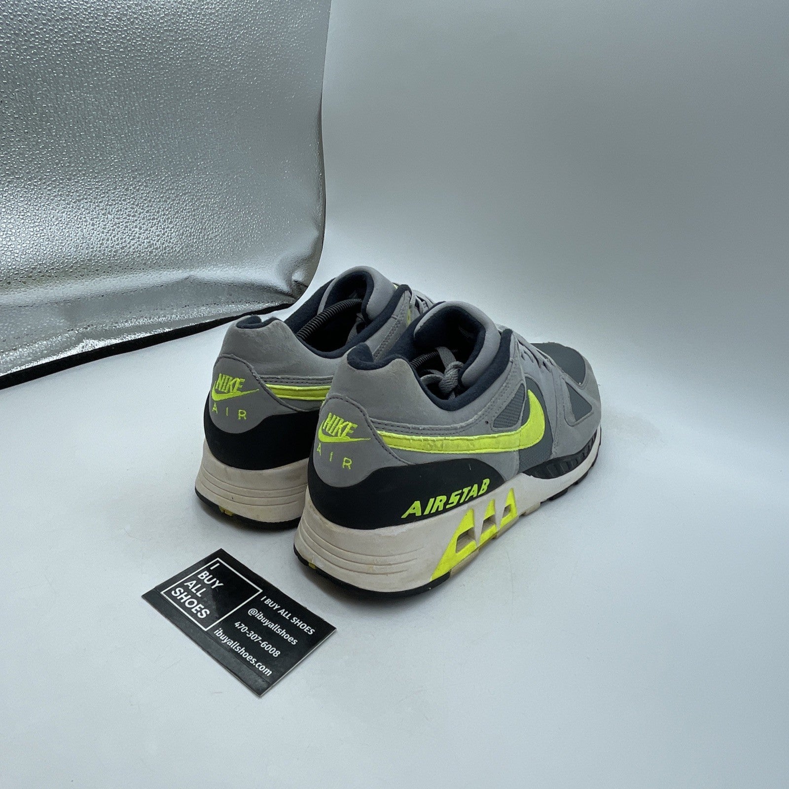 Size 13 - Nike Air Stab Gray (312451-003)
