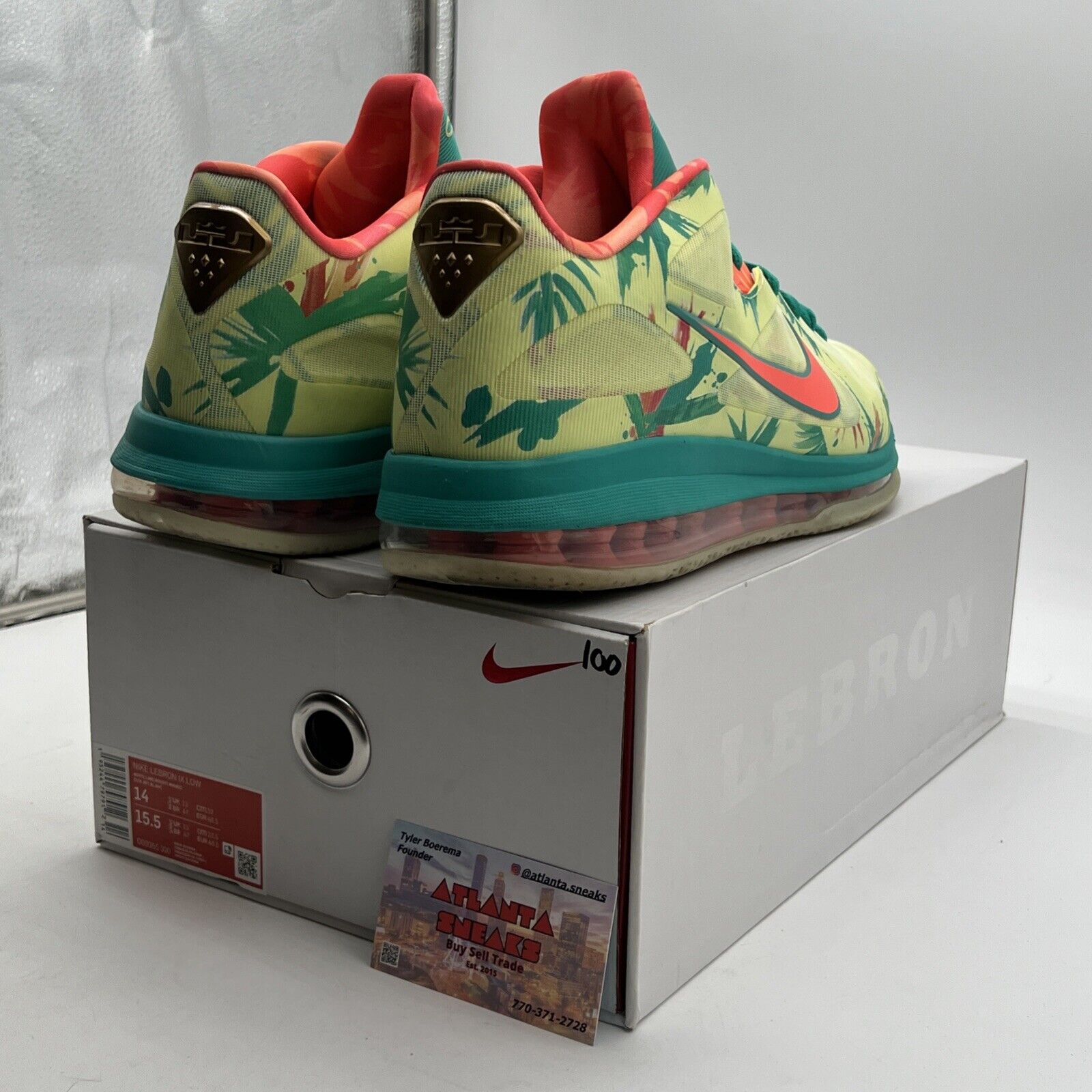 Size 14 - Nike LeBron 9 Low LeBronold Palmer (D09355-300)