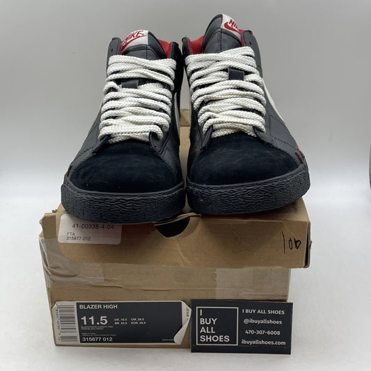 Size 11.5 - Nike Blazer High Black (315877-012)