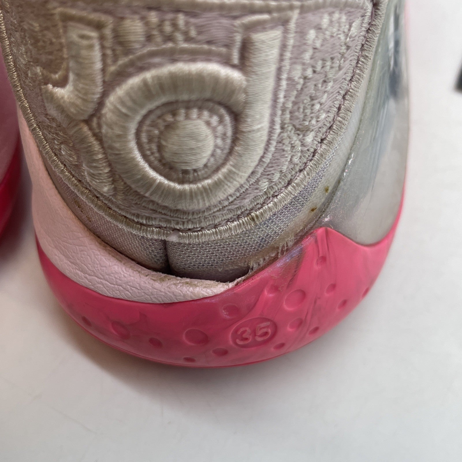 Size 11.5 - Nike Kevin Durant KD 12 AUNT PEARL Pink Suede Leather  (CT2740 900)