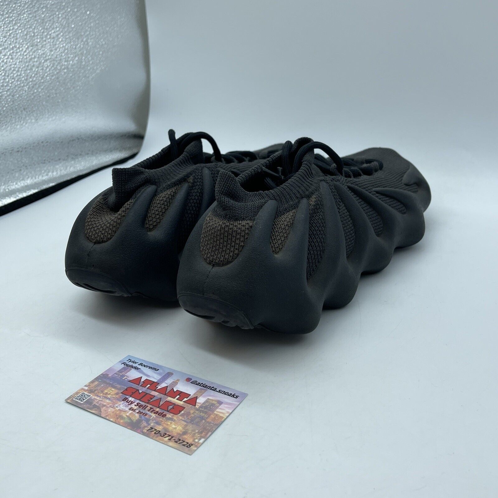 Size 9 - adidas Yeezy 450 Dark Slate  Black (GY5368)