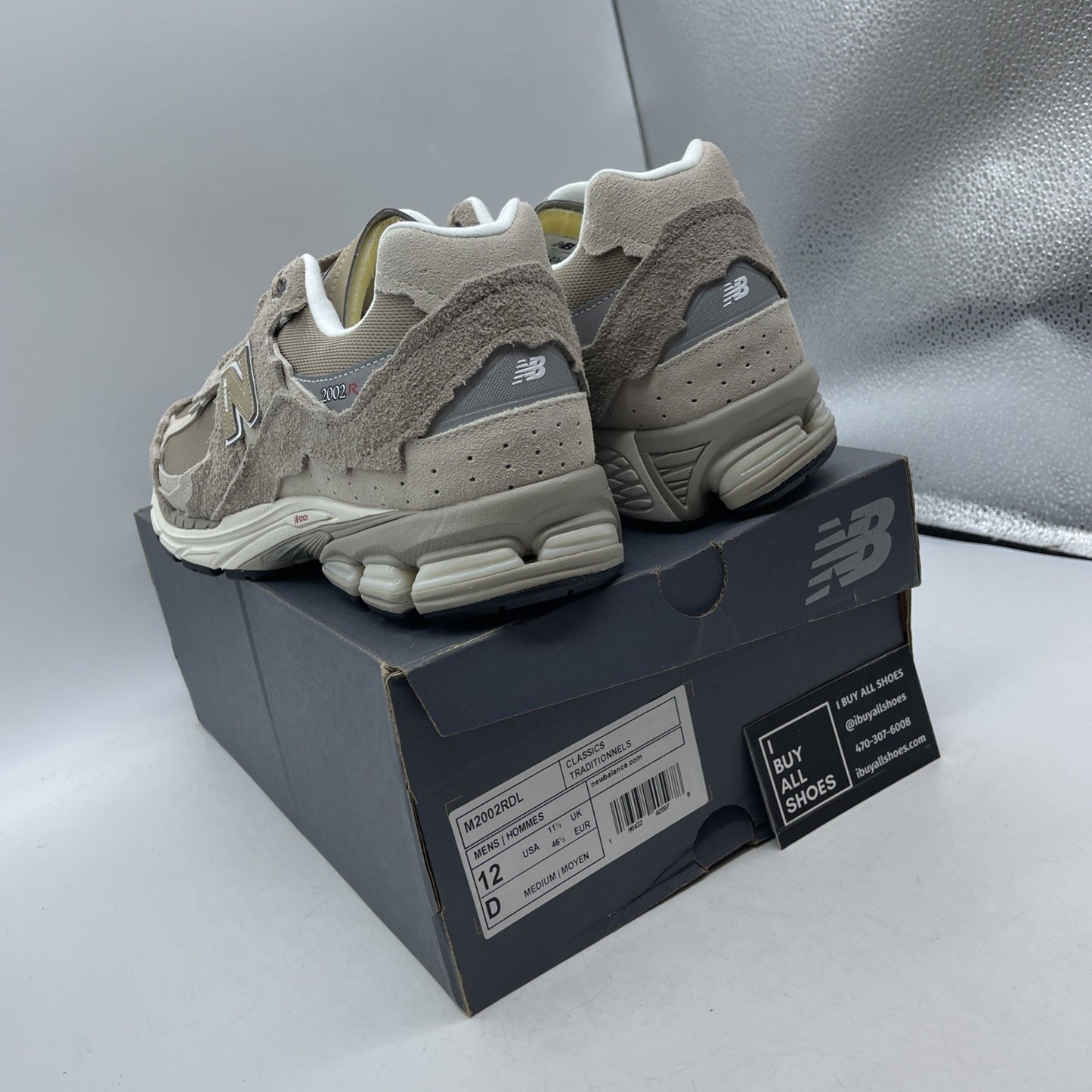 Size 12 - New Balance 2002R Protection Pack Driftwood (M2002RDL)