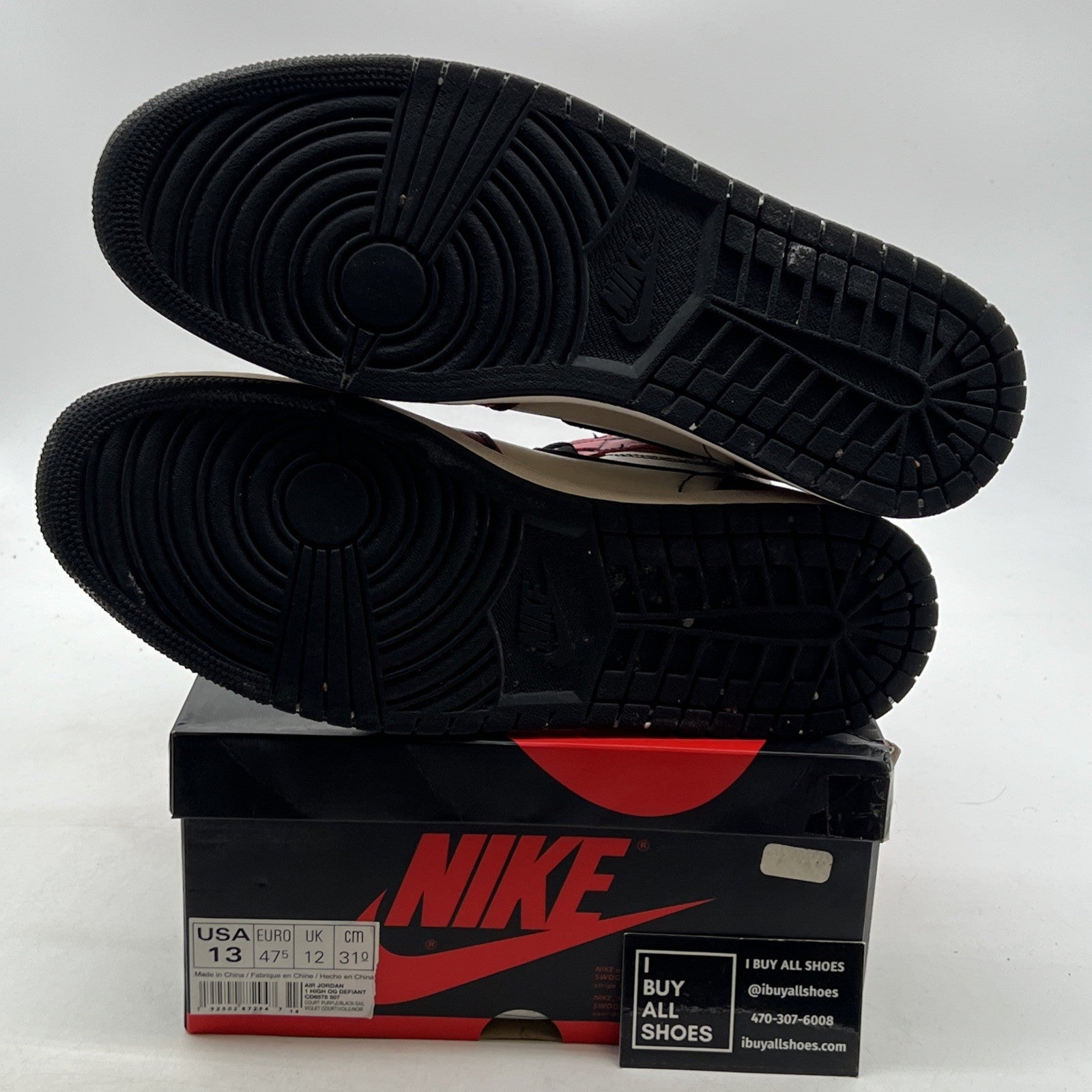 Size 13 - Air Jordan 1 Retro High SB LA To Chicago 2019 (CD6578-507)