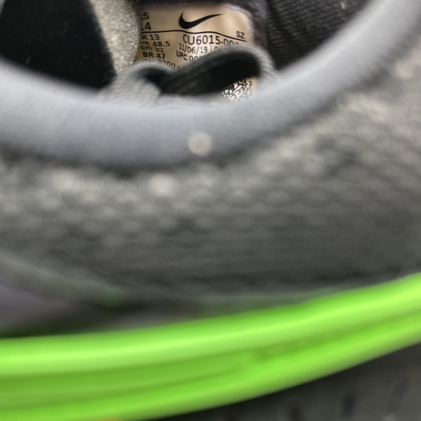 Size 14 - Nike Air Rubber Dunk x Off-White Low Green Strike (CU6015-001)