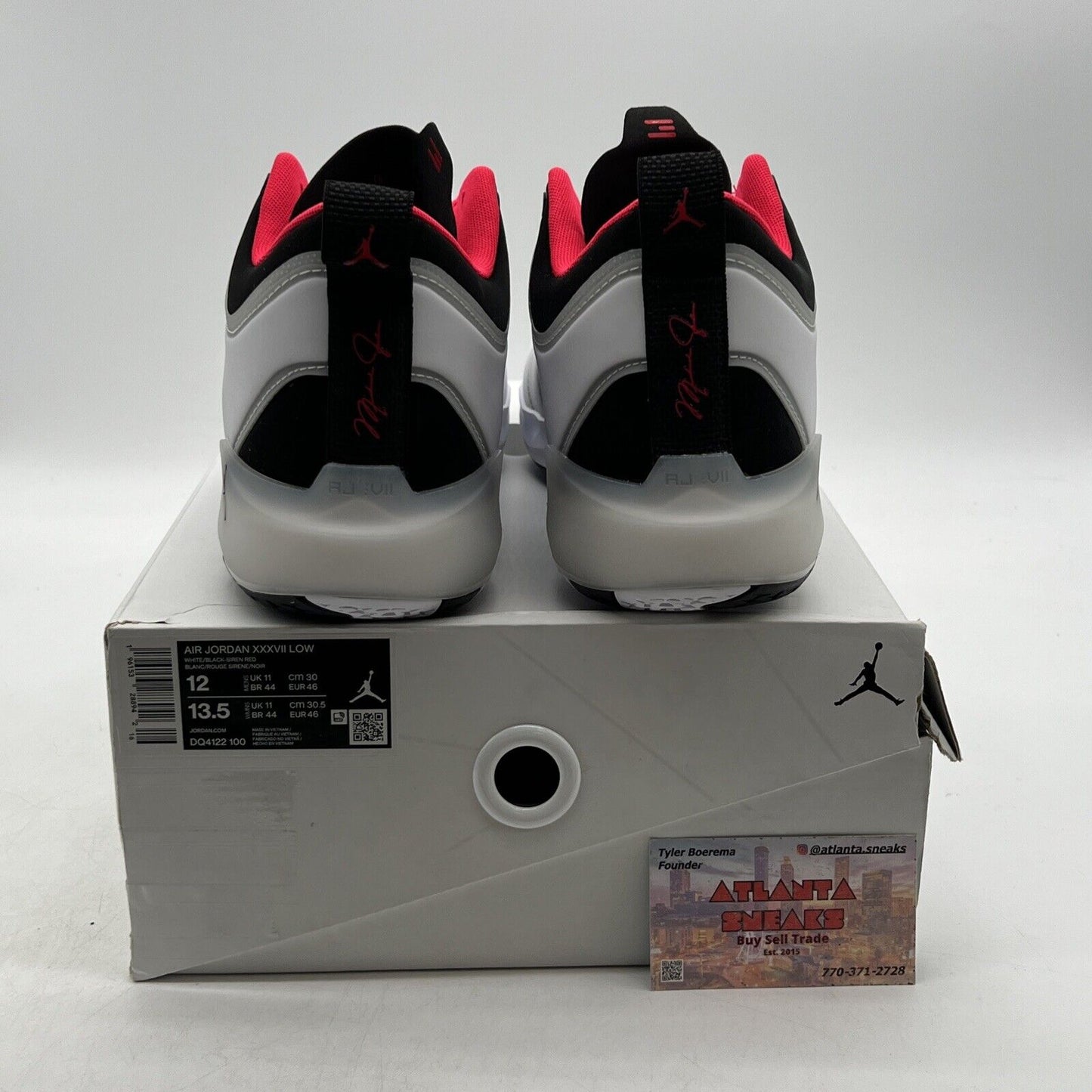 Size 12 - Air Jordan 37 Low Siren Red (DQ4122-100)