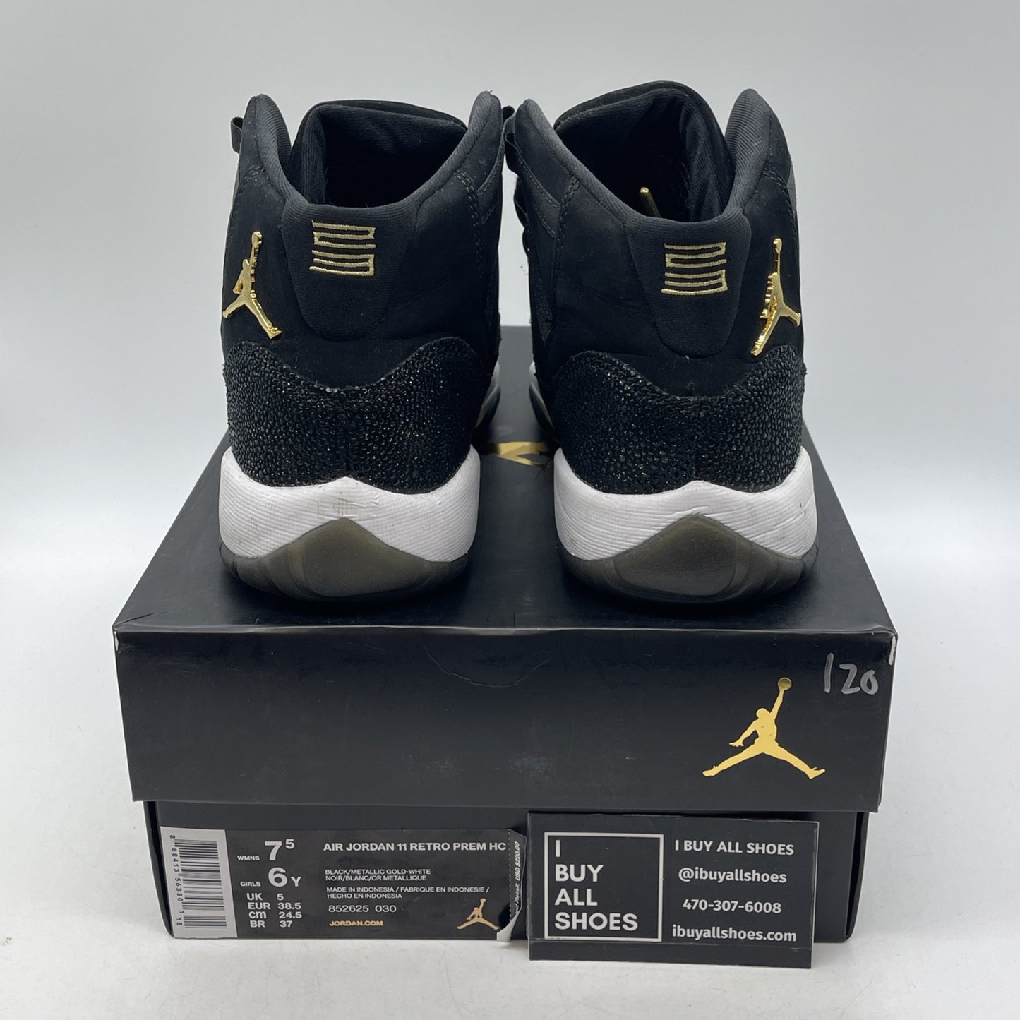 Size 6Y (GS) - Air Jordan 11 Retro Mid Jubilee / 25th Anniversary (852625-030)