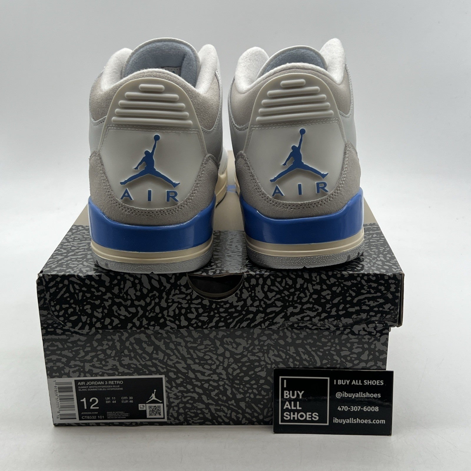 Size 12 - Air Jordan 3 Retro Lucky Shorts (CT8532-101)