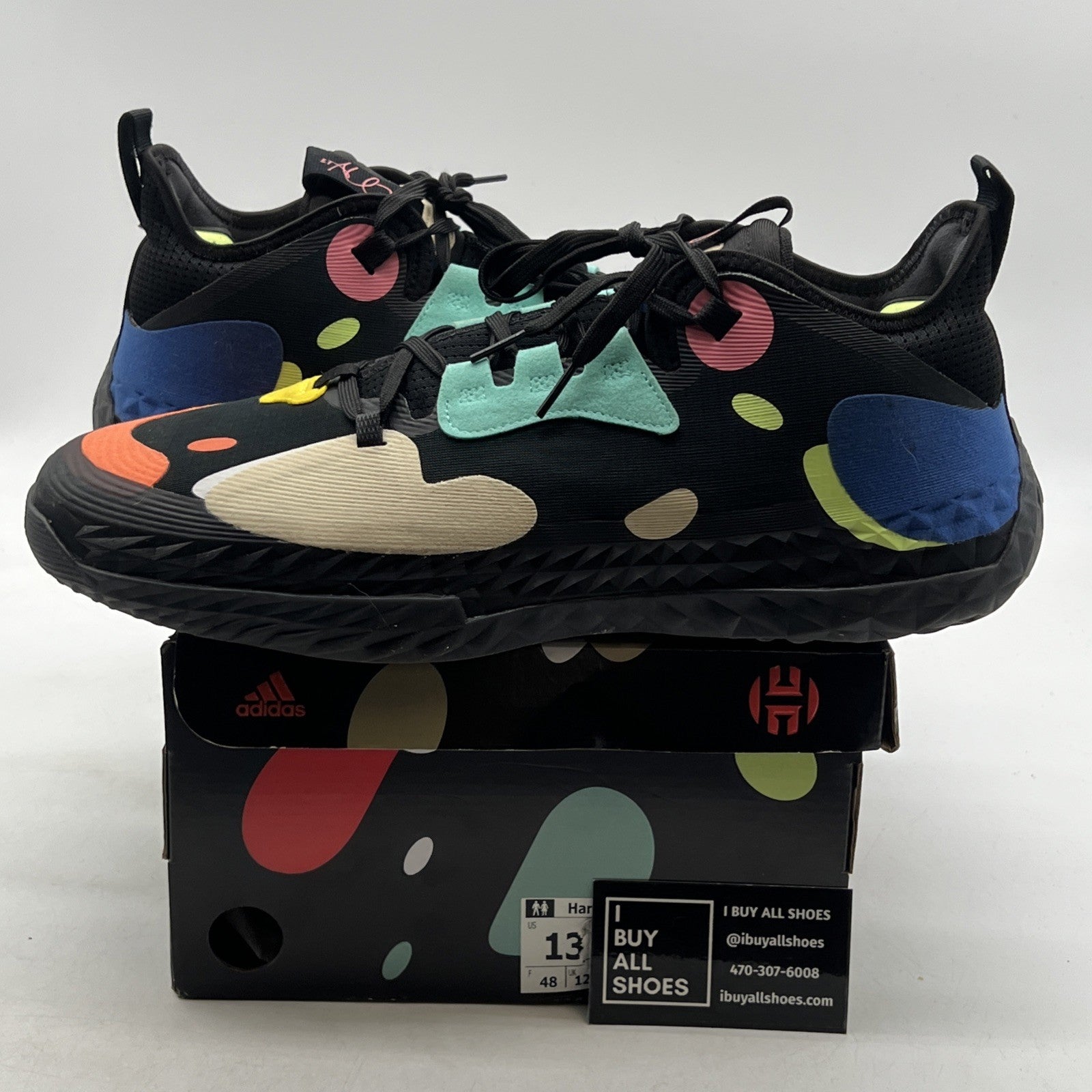 Size 13 - adidas Harden Vol. 5 Futurenatural Black (FZ1070)