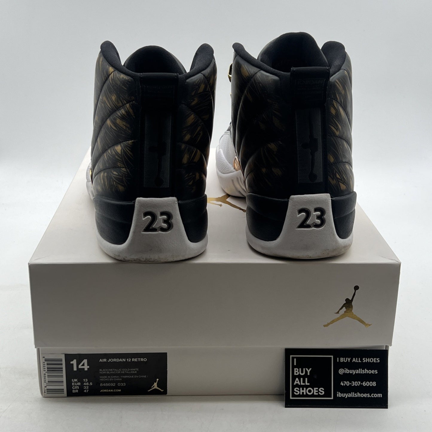 Size 14 - Air Jordan 12 Retro Wings (848692-033)