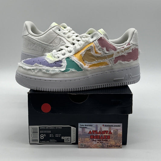 Size 8.5 W - Nike Air Force 1 Low Pastel Reveal. Firs 7 Men’s. Left Shoe Reveald