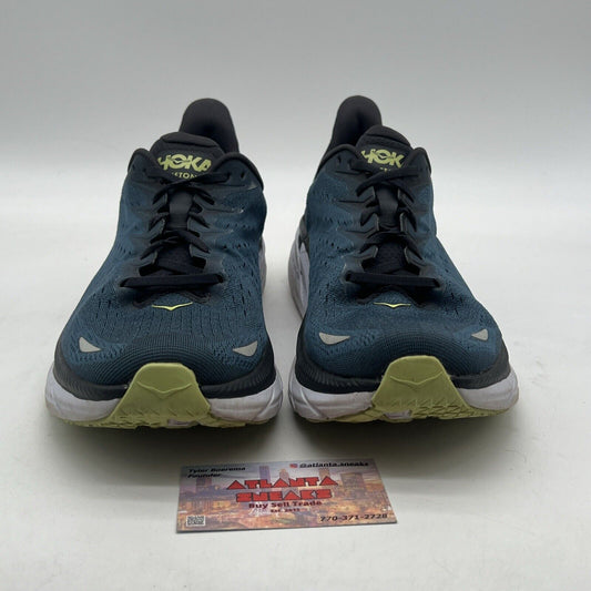 Size 12.5 - Hoka One One Clifton 8 Running Shoes, Blue