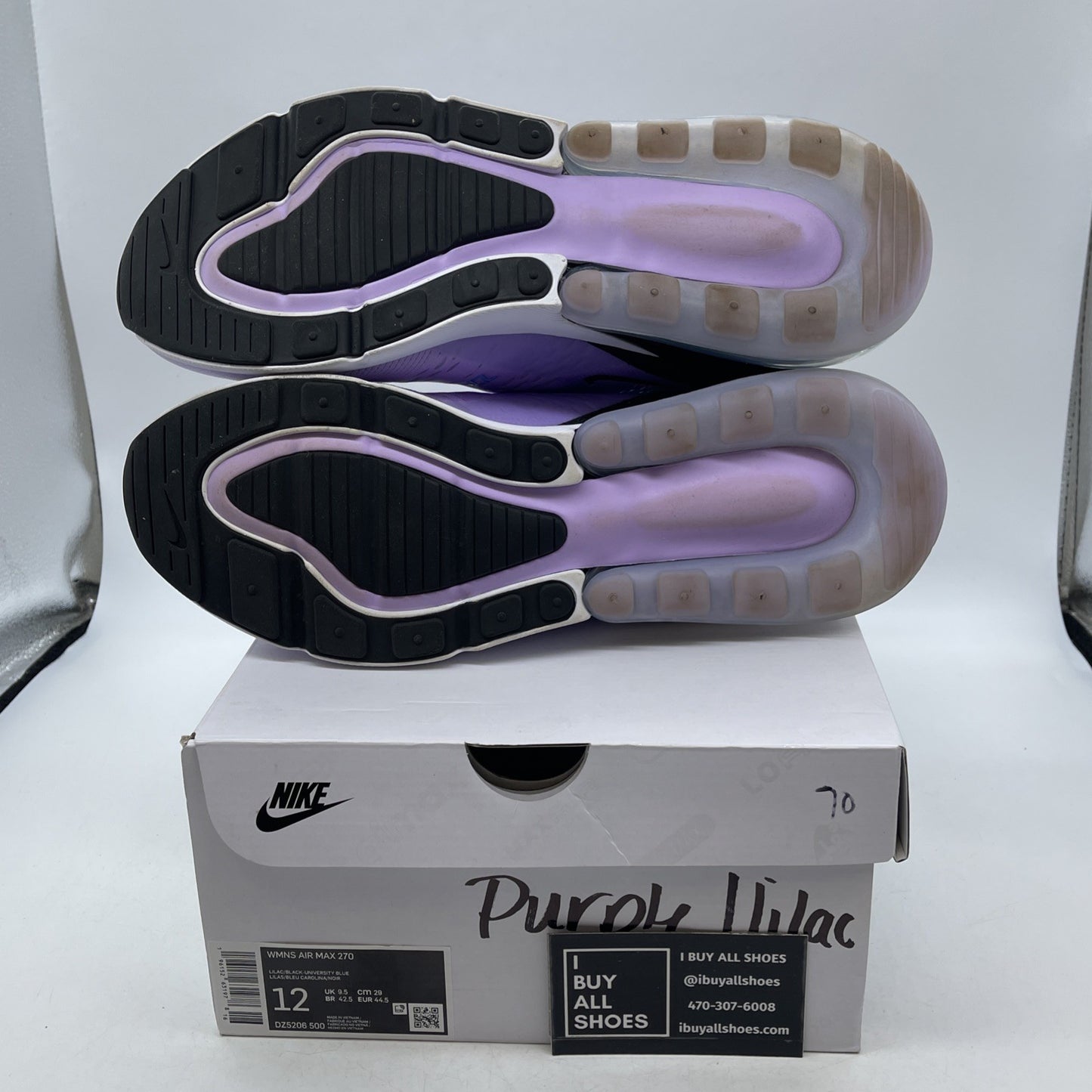 Size 12W - Nike Air Max 270 Lilac  (DZ5206-500)