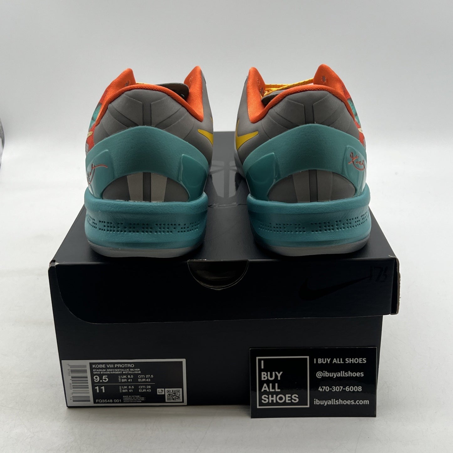 Size 9.5 - Nike Kobe 8 Protro 2024 Venice Beach (FQ3548-001)