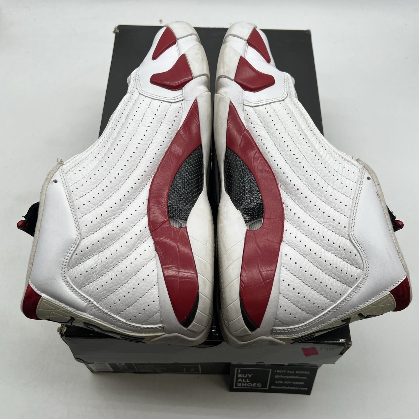 Size 12 - Air Jordan 14 Retro 2012 Candy Cane (487471-101)