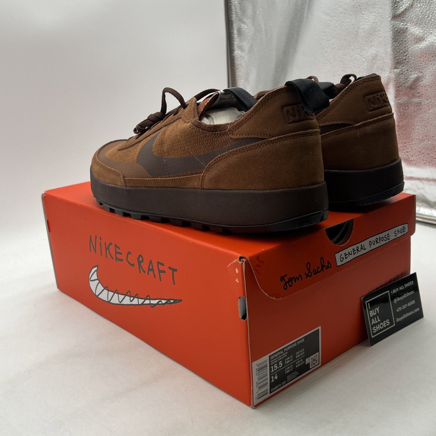 Size 15.5 - Nike x Tom Sachs NikeCraft General Purpose Shoes (DA6672-201)