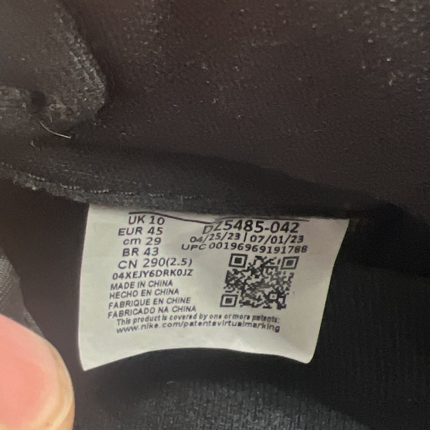Size 11 - Air Jordan 1 Retro OG High Royal Reimagined (DZ5485-042)