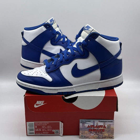 Size 9 - Nike Dunk High Game Royal 2021