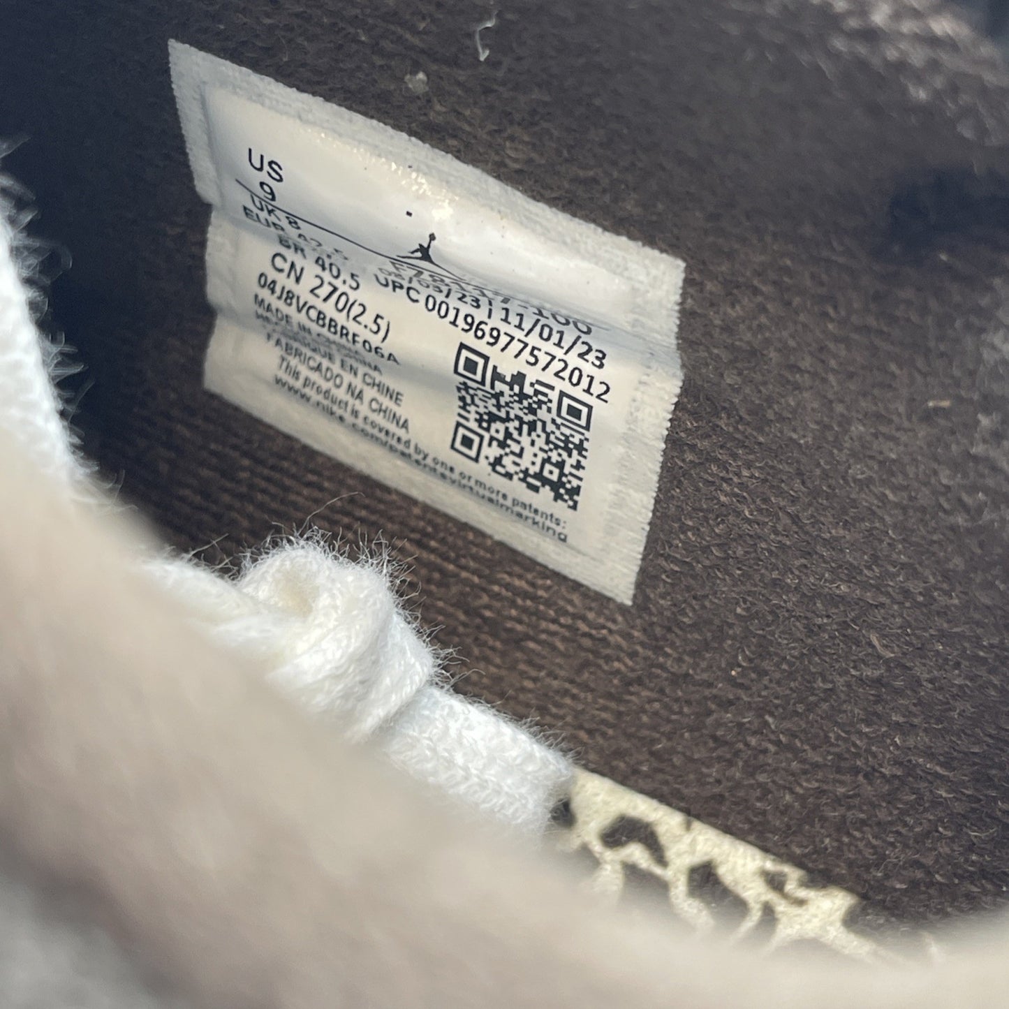 Size 9 - Travis Scott x Air Jordan Jordan Jumpman Jack TR Sail (FZ8117-100)