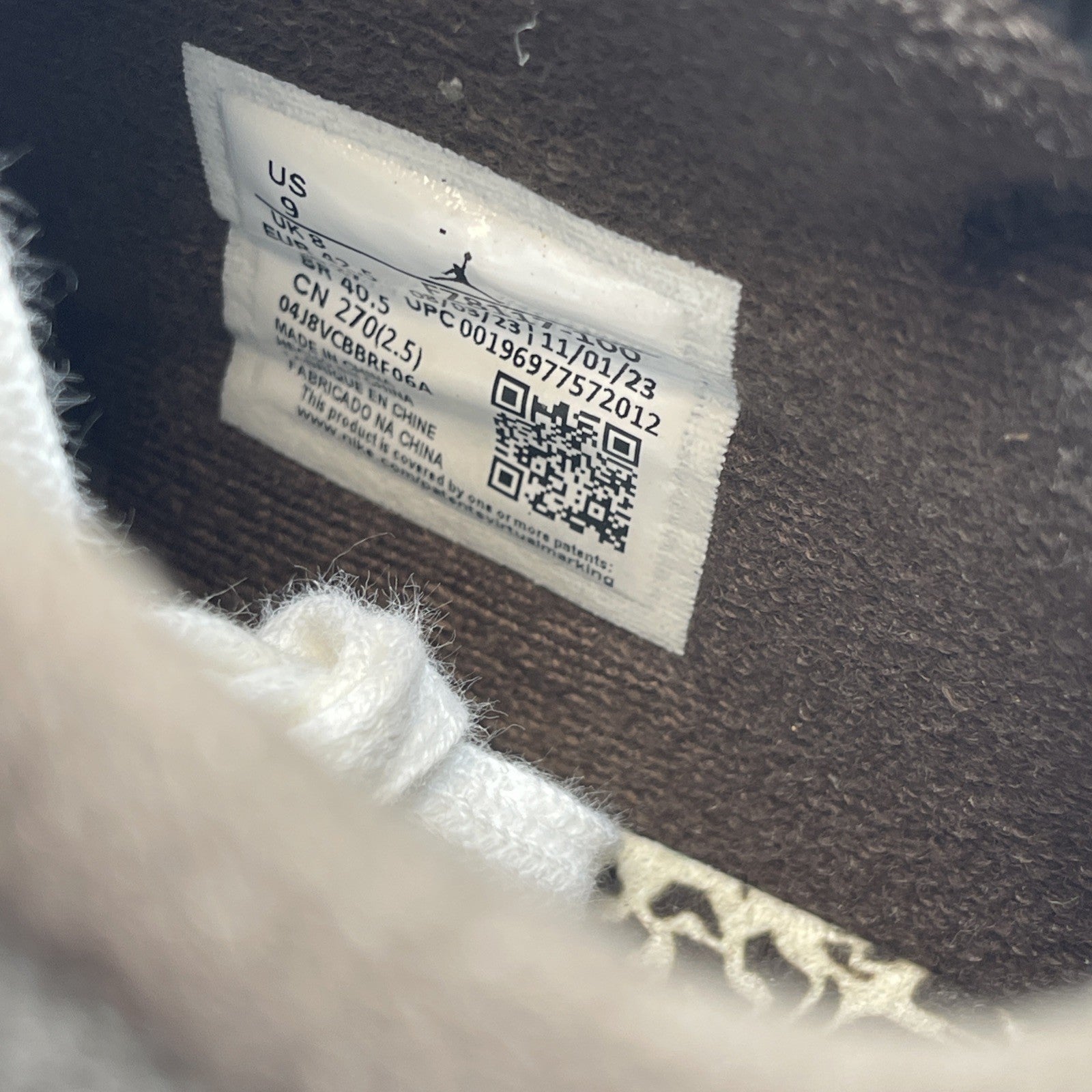 Size 9 - Travis Scott x Air Jordan Jordan Jumpman Jack TR Sail (FZ8117-100)