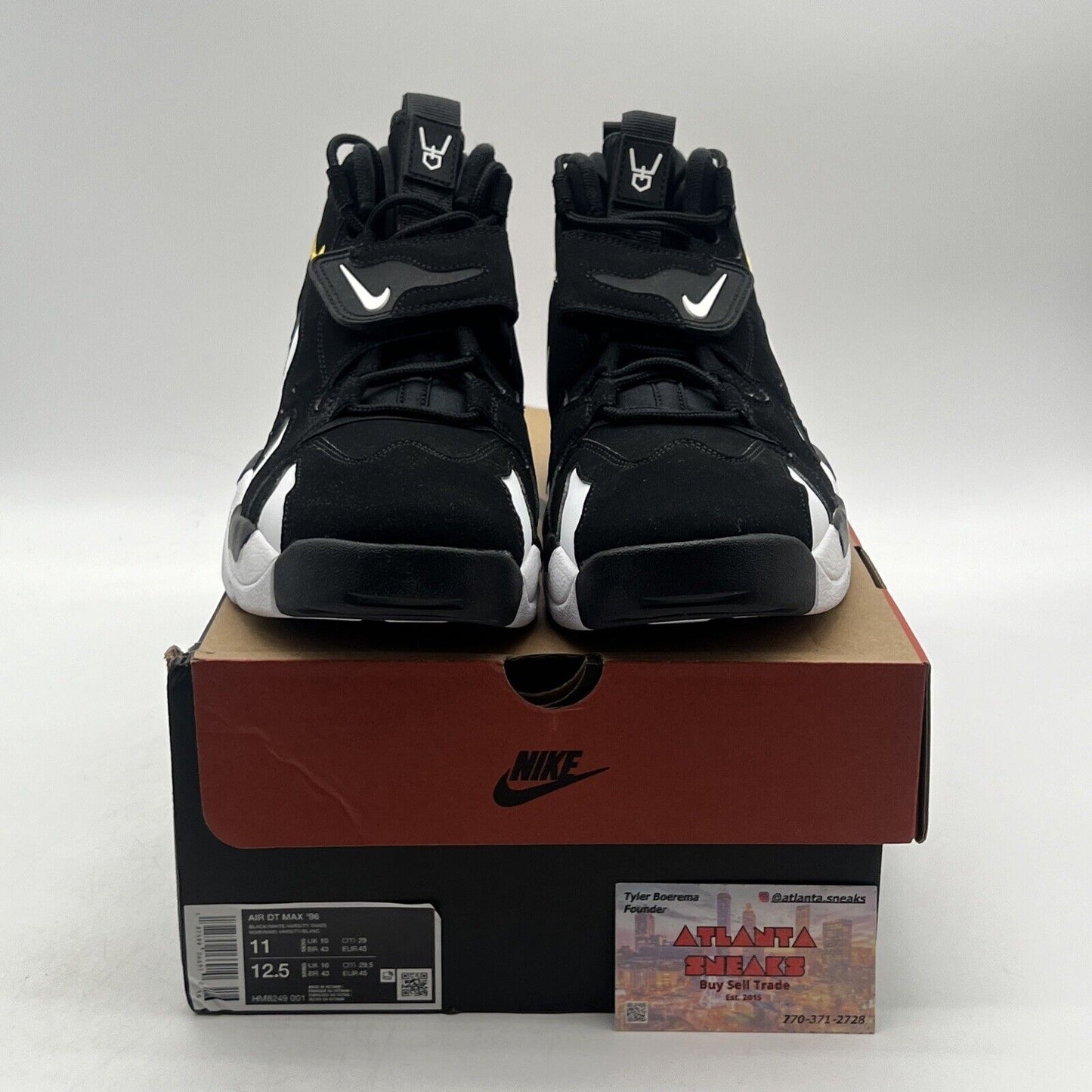 Size 11 - Nike Air DT Max ’96 2024 Black White Suede (HM8249-001)