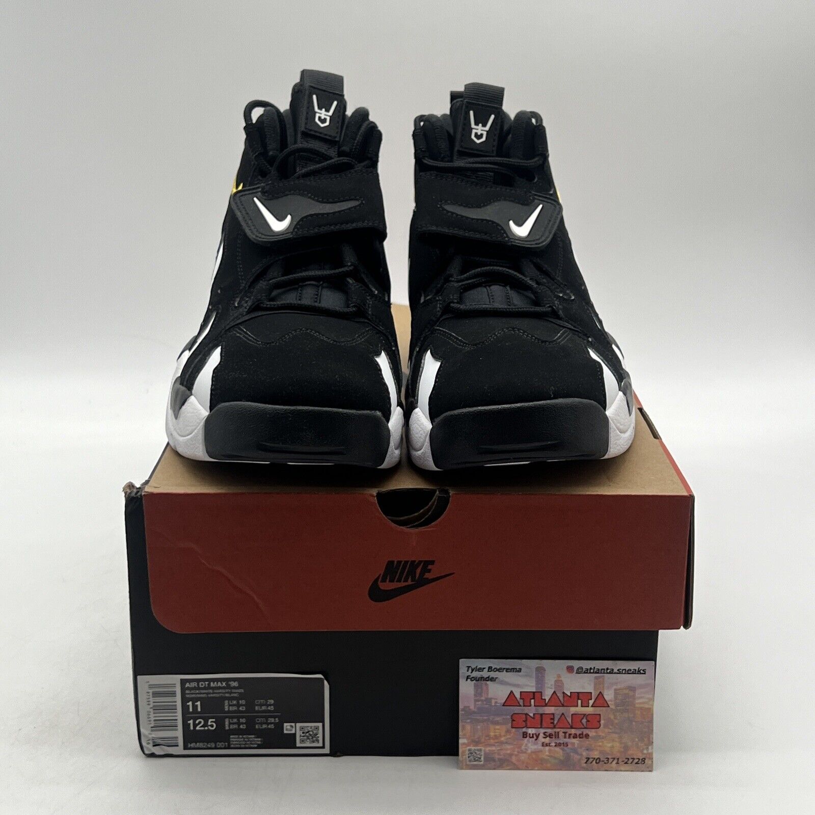 Size 11 - Nike Air DT Max ’96 2024 Black White Suede (HM8249-001)