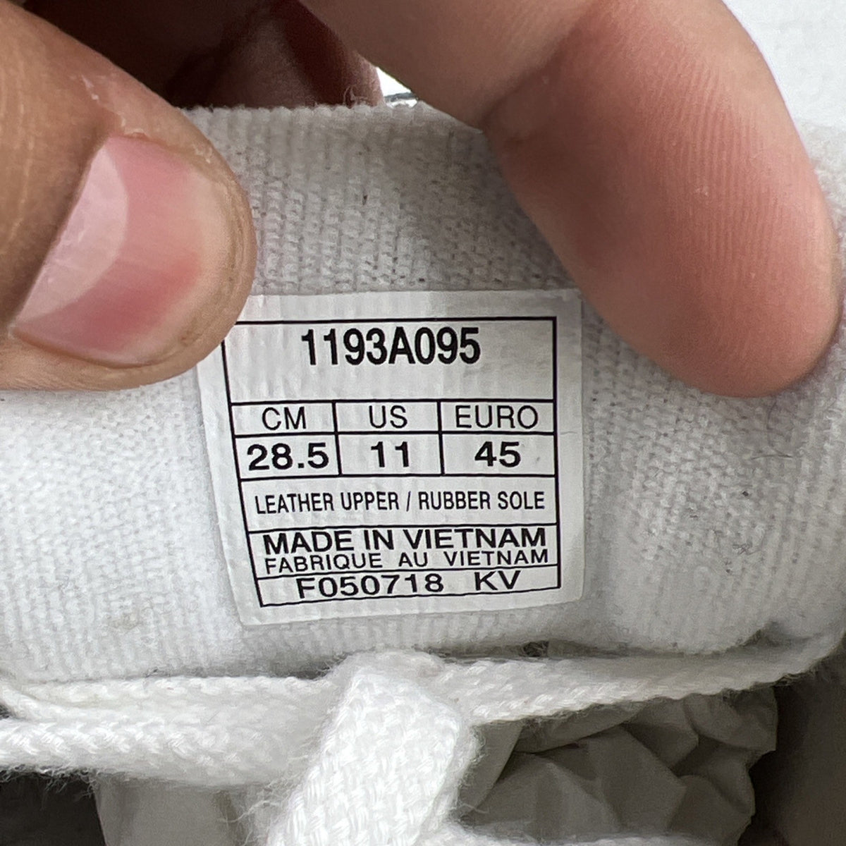 Size 11 - ASICS Gel-Saga 'Black White Orange' (1193AO95-100)