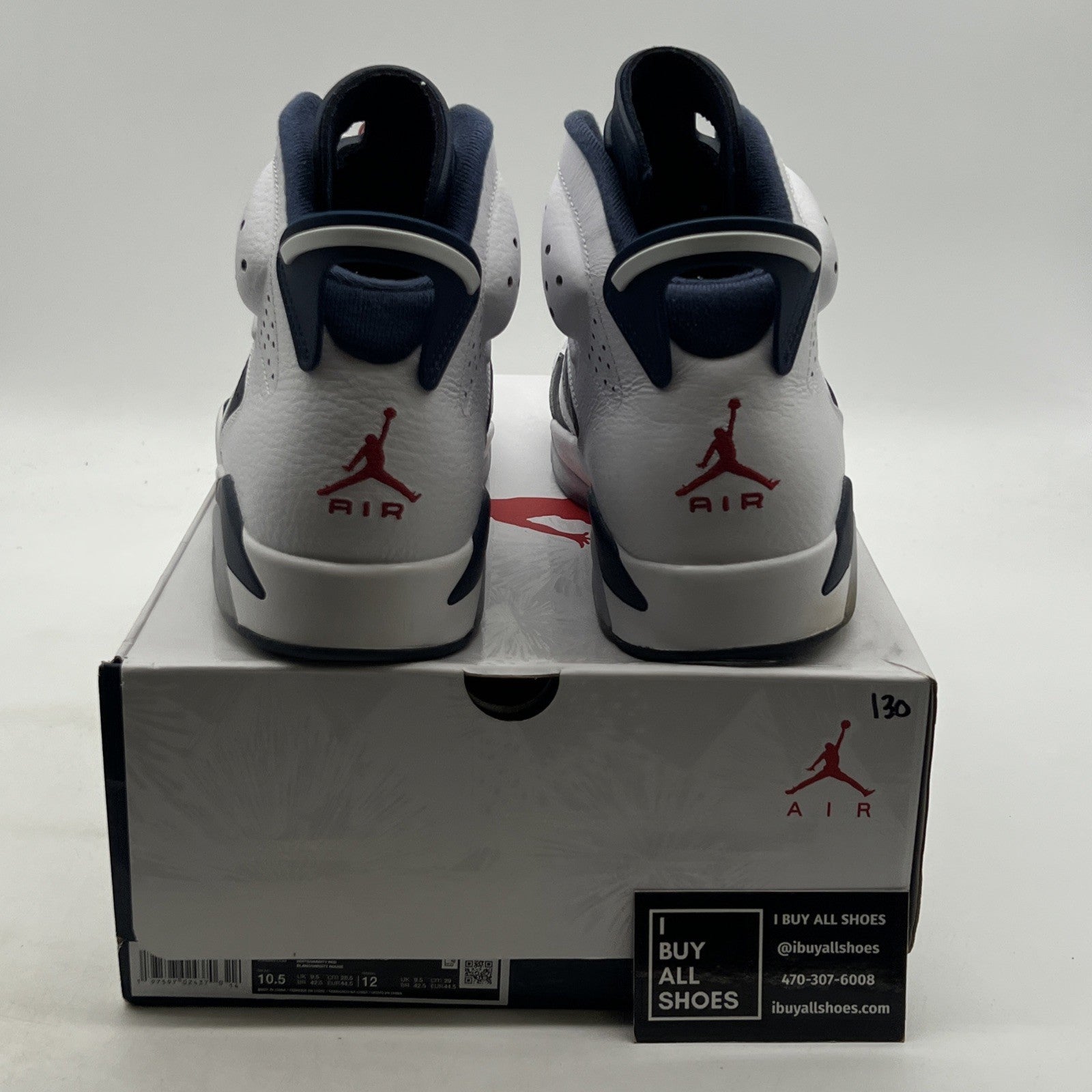 Size 10.5 - Air Jordan 6 Retro 2024 Olympic (CT8529-164)