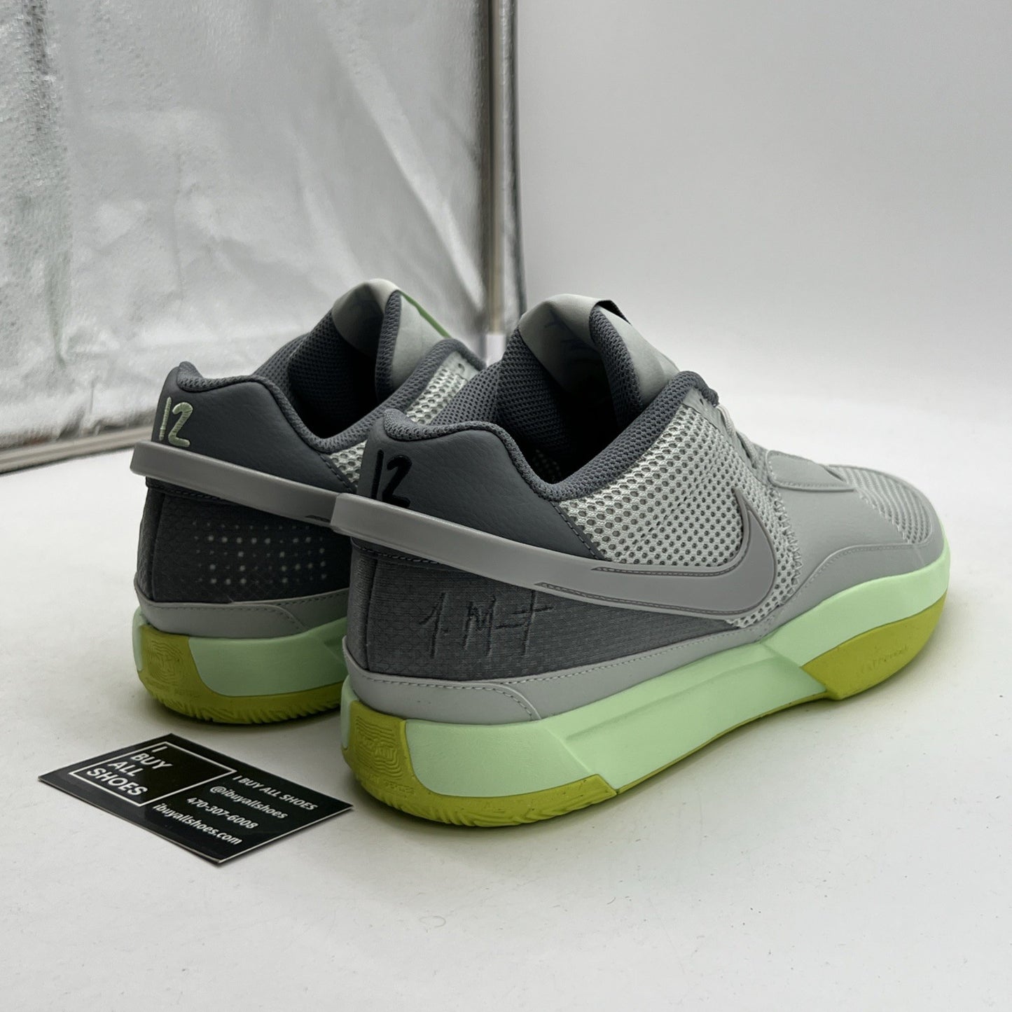Size 12 - Nike Ja 1 Light Silver (FQ4796-003)
