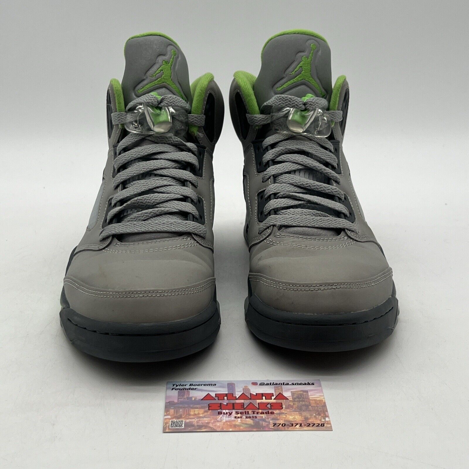 Size 8 - Jordan 5 Retro Green Bean Green Icey (DM9014-003)