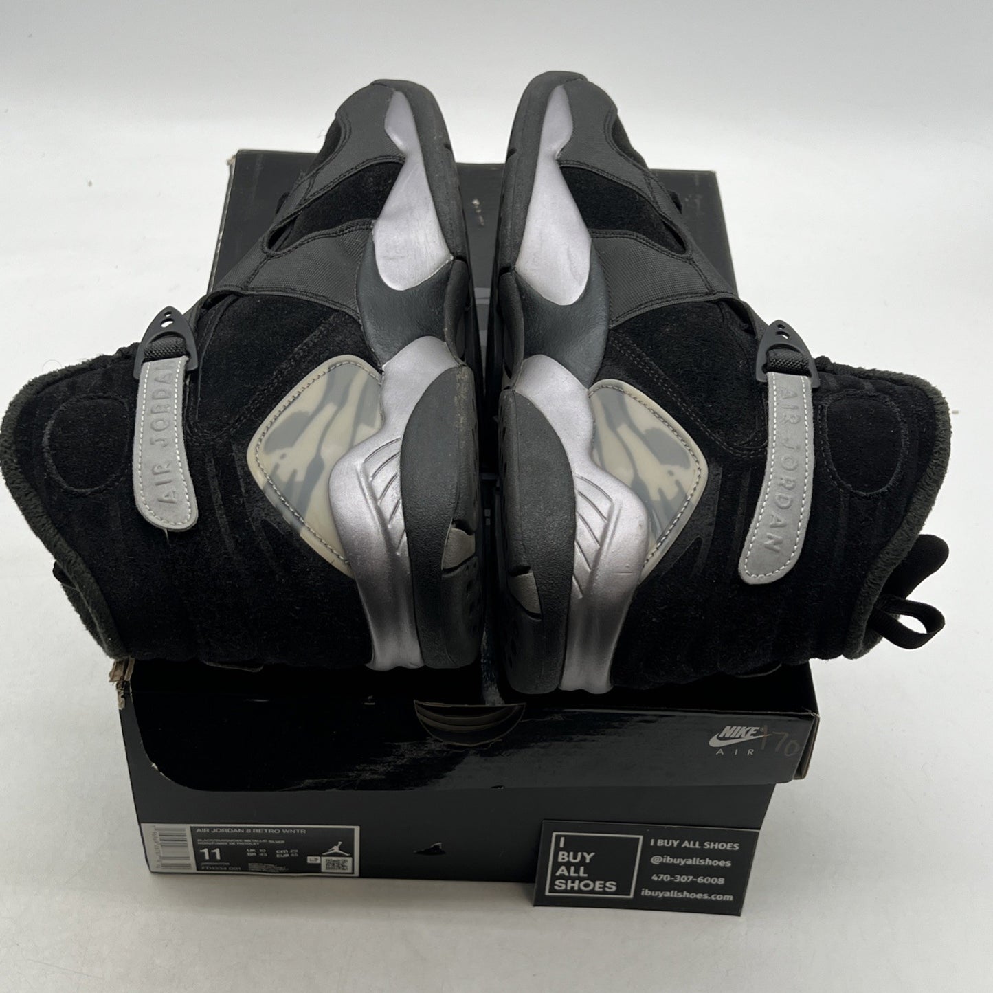 Size 11 - Air Jordan 8 Retro Winterized Gunsmoke (FD1334-001)