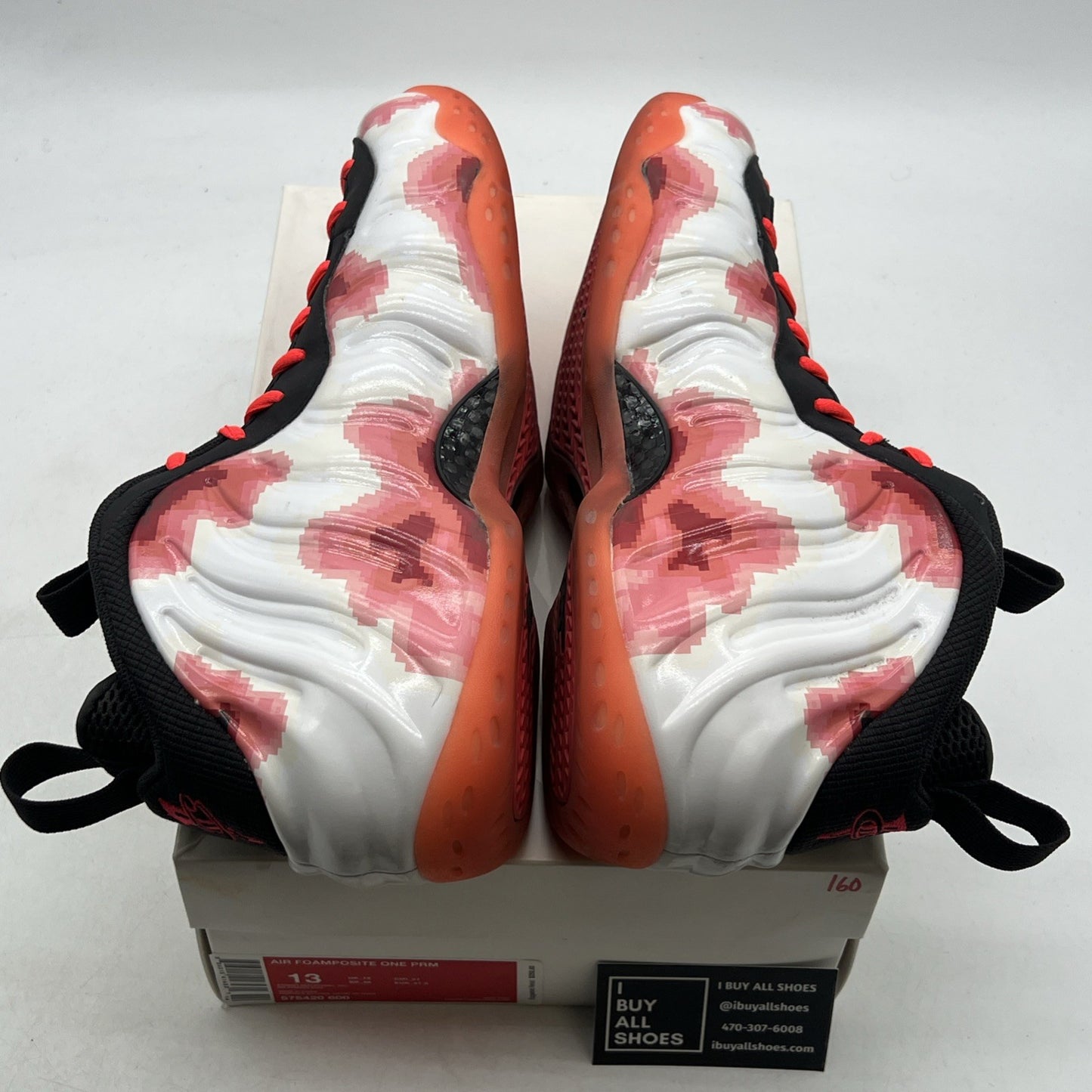 Size 13 - Nike Air Foamposite One Prm Thermal Map (575420-600)