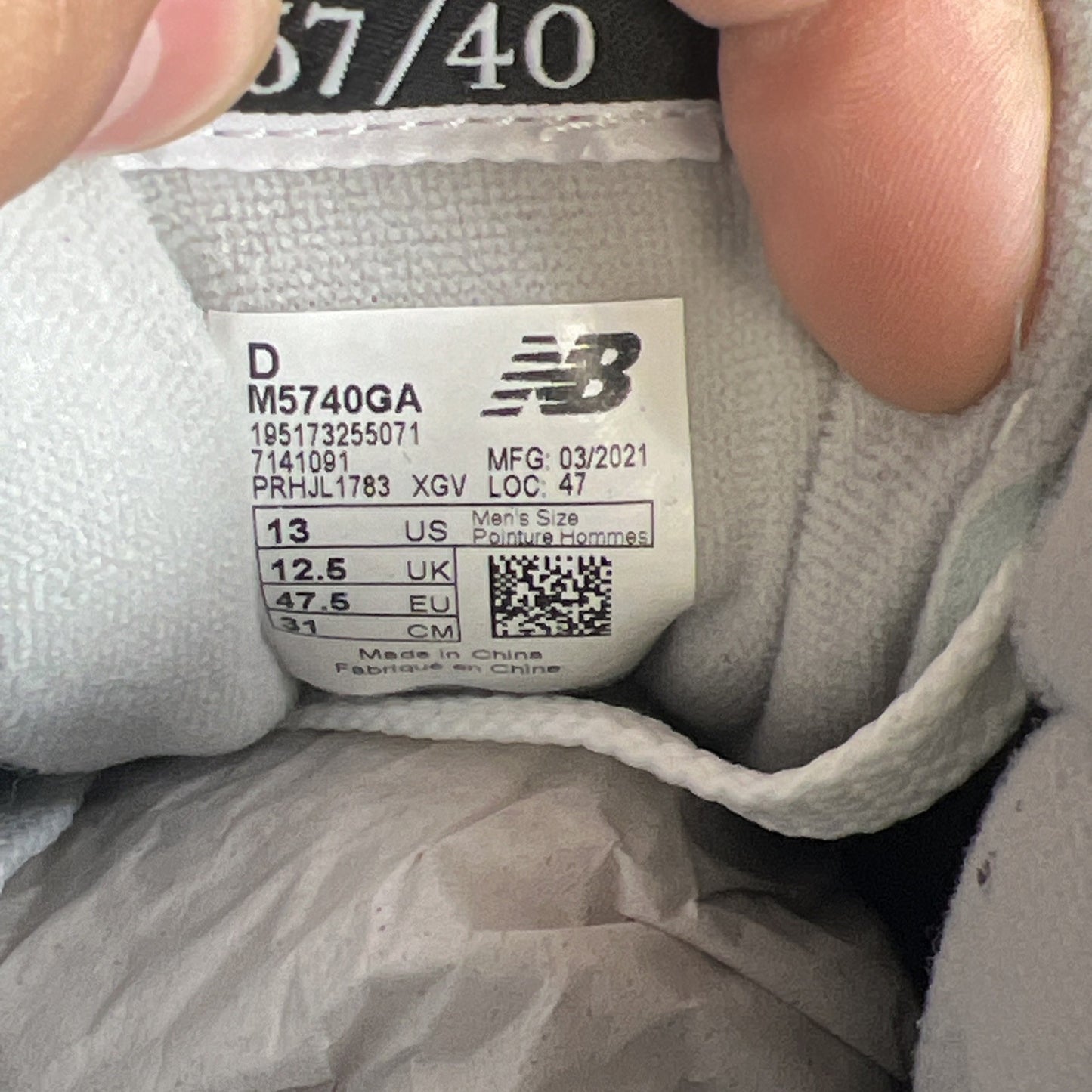 Size 13 - DAHOOD HUB x New Balance 5740 Da Special Pack - Green (M5740GA)