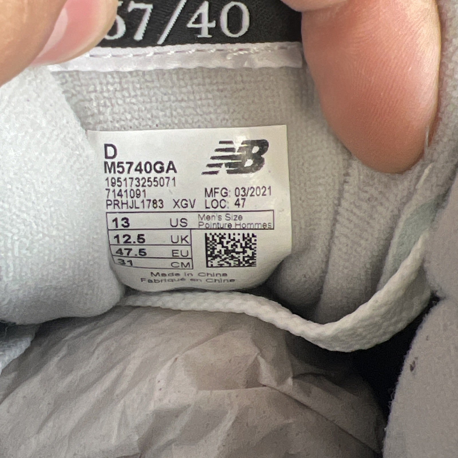 Size 13 - DAHOOD HUB x New Balance 5740 Da Special Pack - Green (M5740GA)