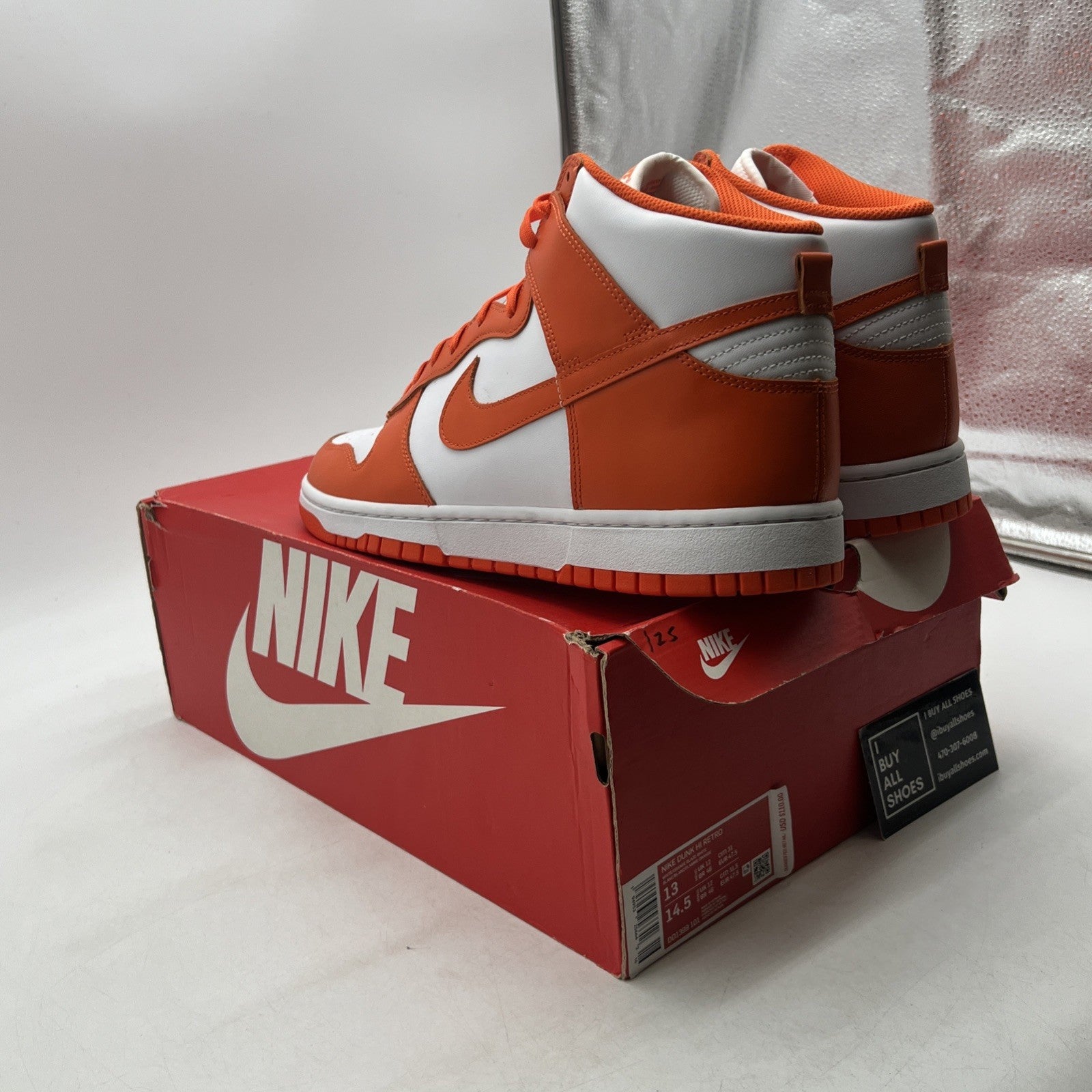 Size 13 - Nike Dunk SP 2021 High Syracuse (DD1399-101)