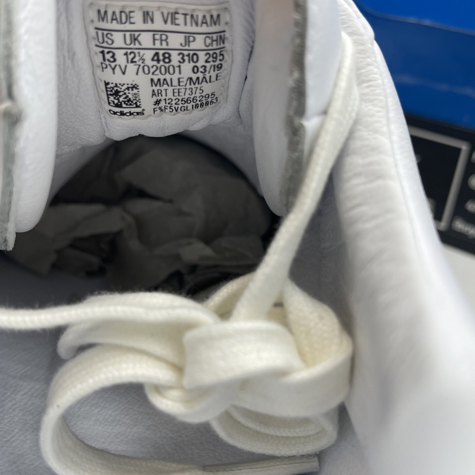 Size 13 - Adidas Torison Comp Cloud White (EE7375)