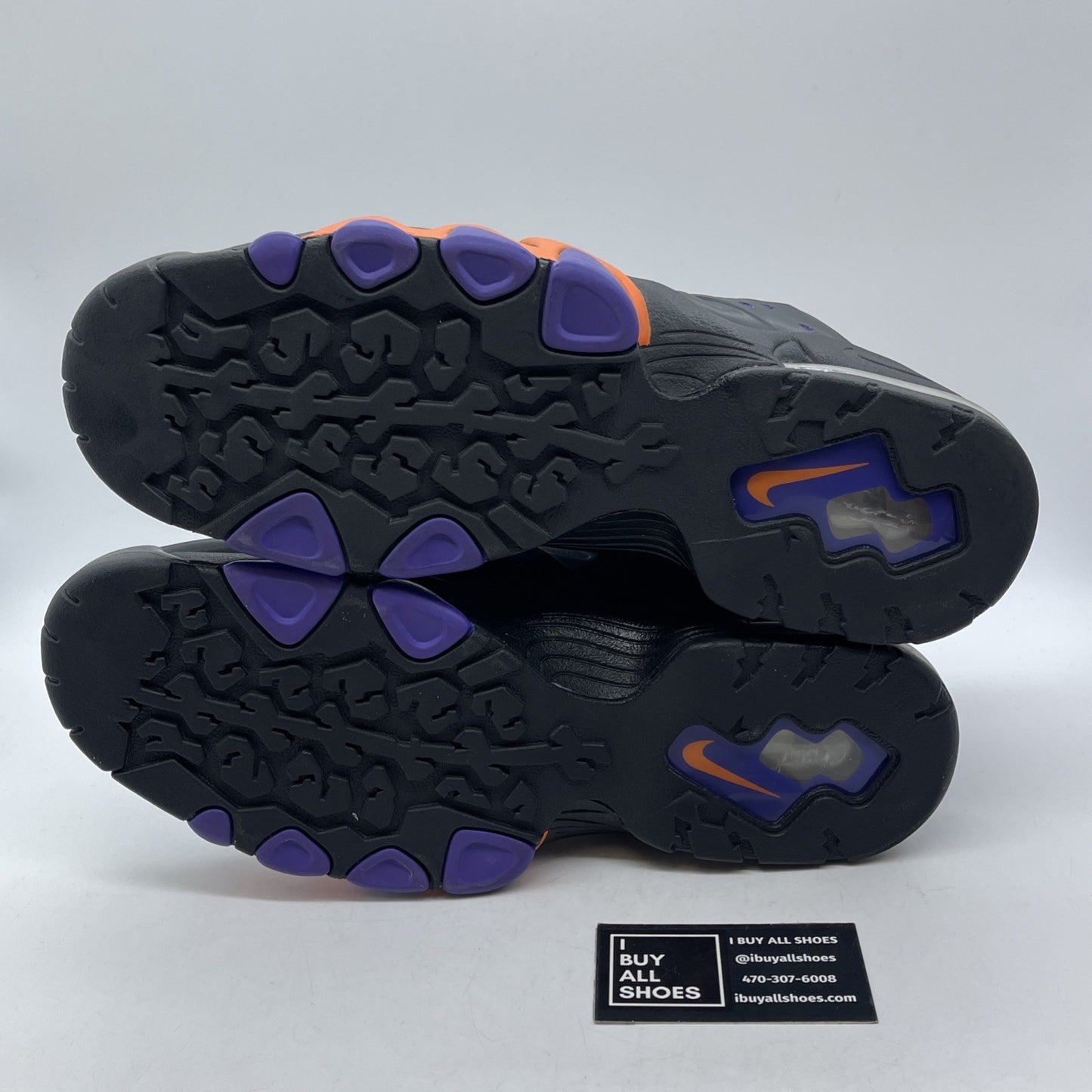 Size 13 - Nike Air Max Barkley Hyperfuse Black Suede Leather (488119-085)