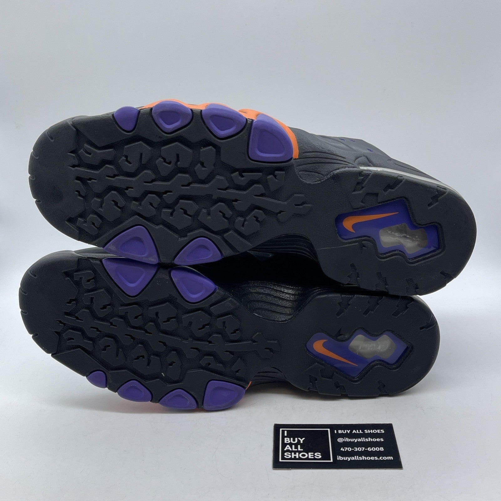 Size 13 - Nike Air Max Barkley Hyperfuse Black Suede Leather (488119-085)