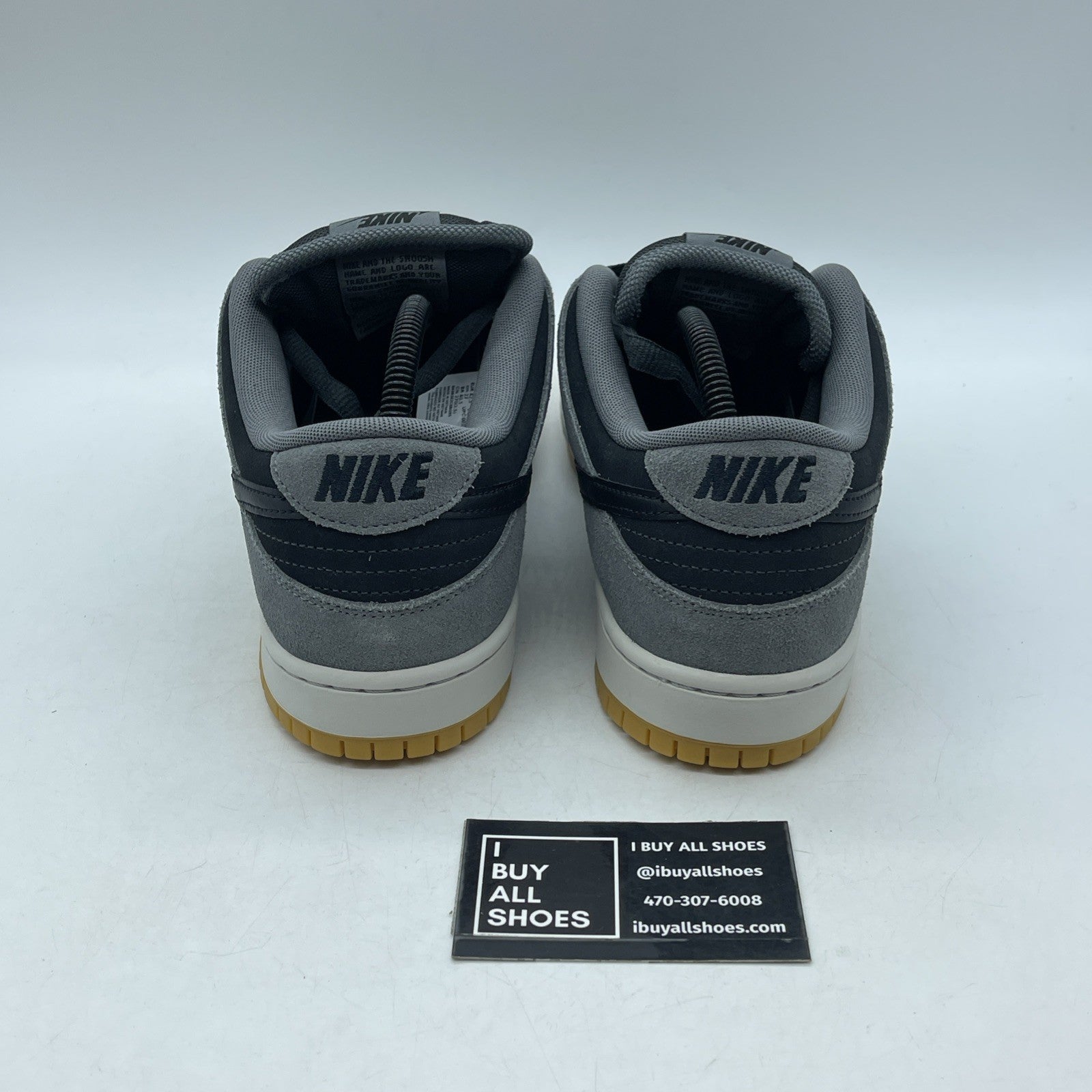 Size 9 - Nike Dunk SB Low Dark Smoke Grey (HF3063-001)