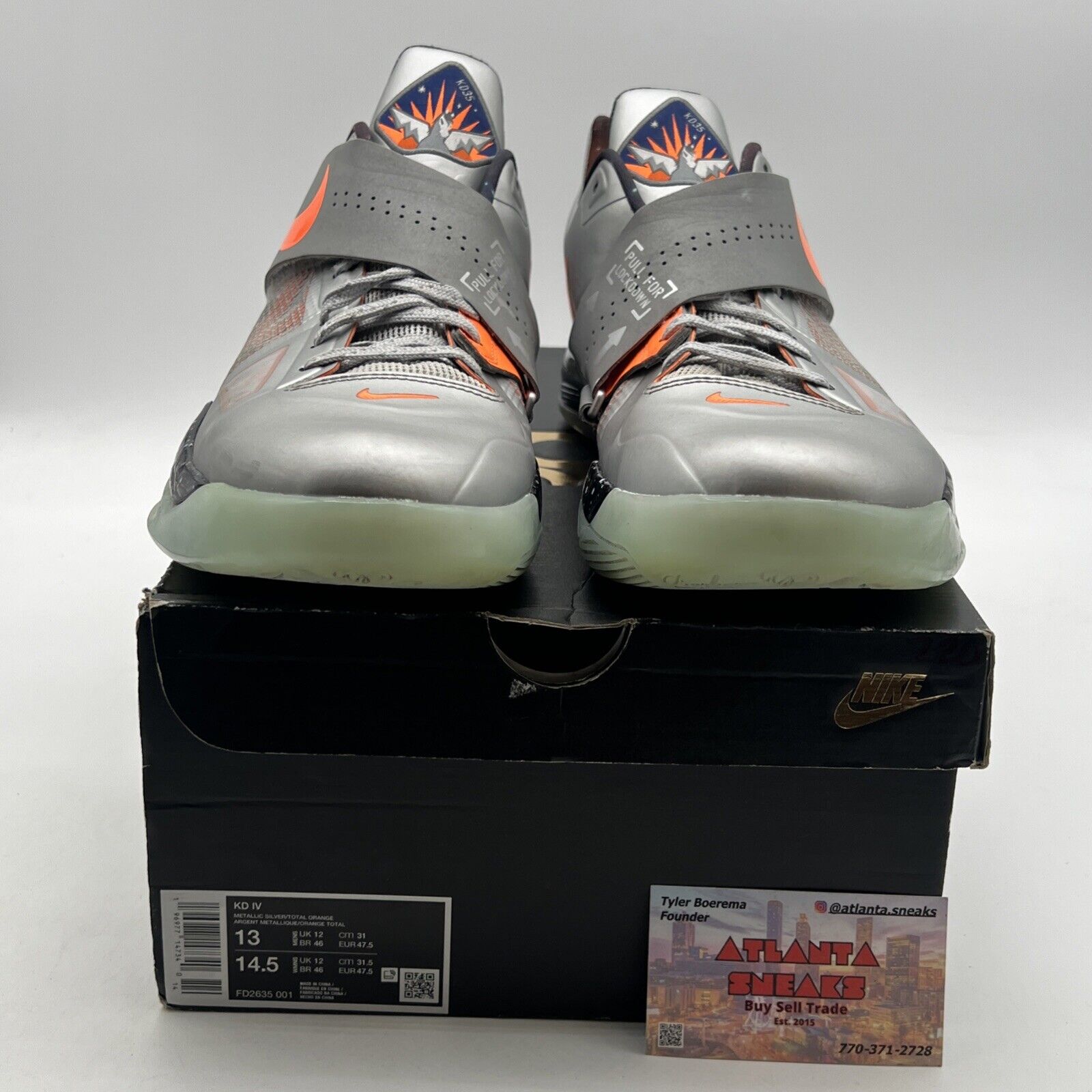 Size 13 - Nike Zoom KD 4 2024 All Star - Galaxy (FD2635-001)