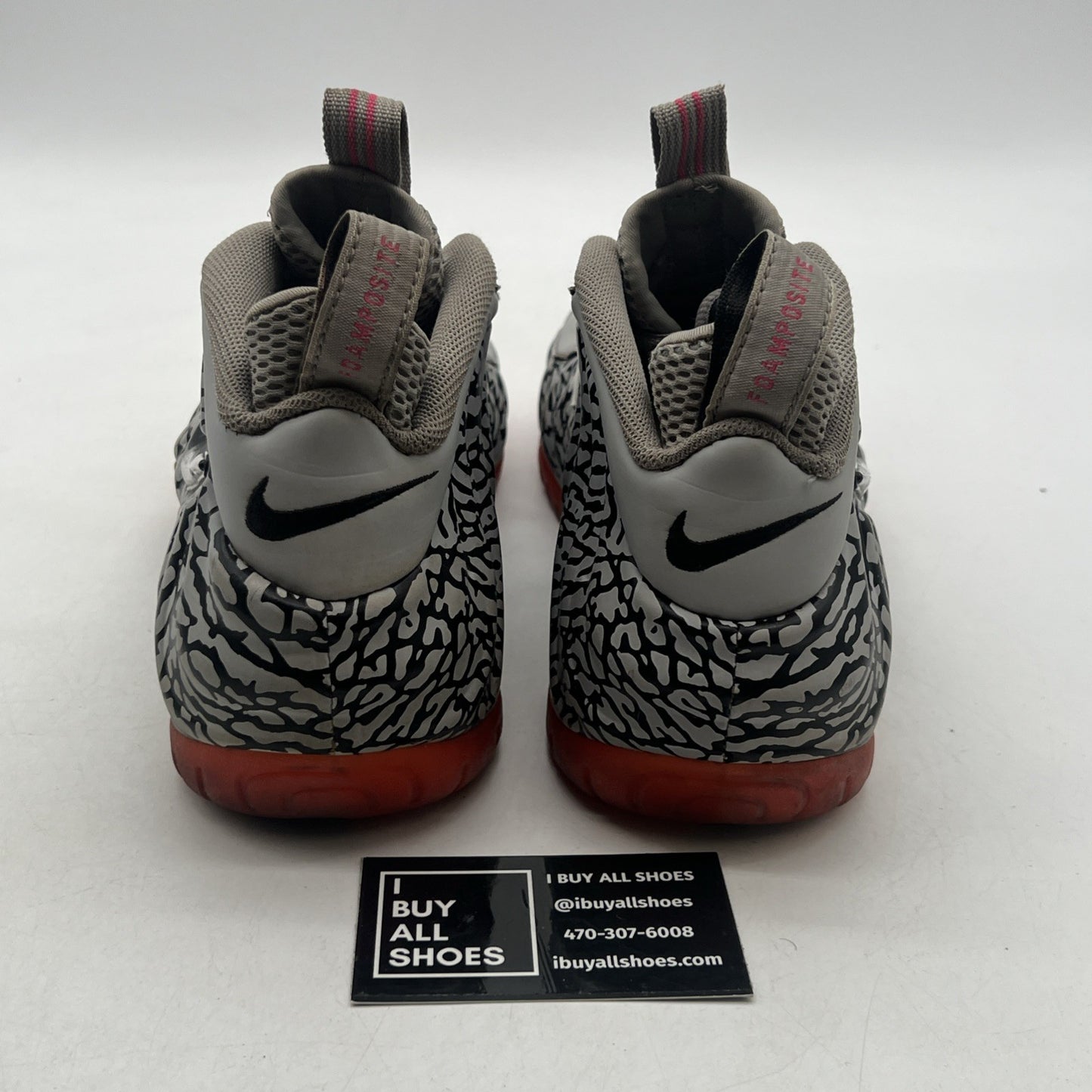 Size 9.5 - Nike Air Foamposite Pro PRM Elephant Print (616750-002)