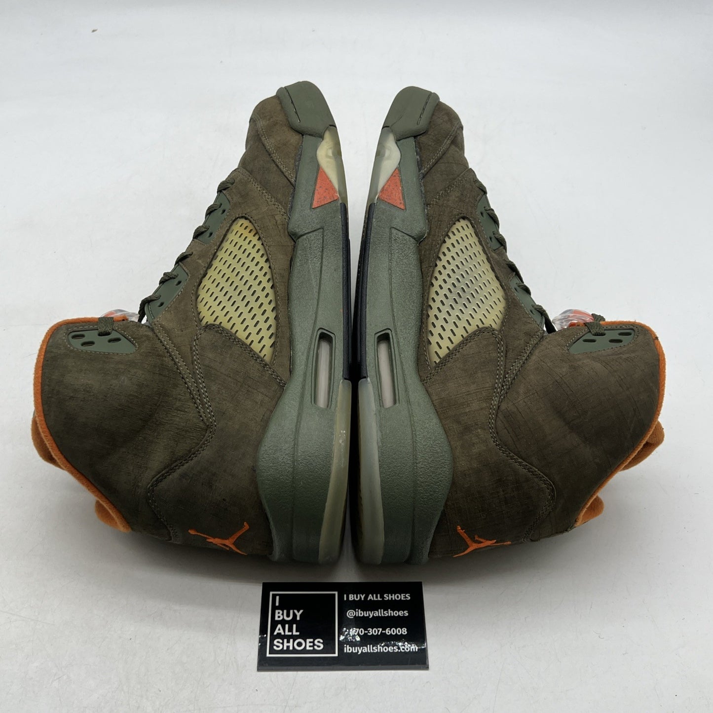 Size 14 - Air Jordan 5 Retro LS Olive (314259-381)