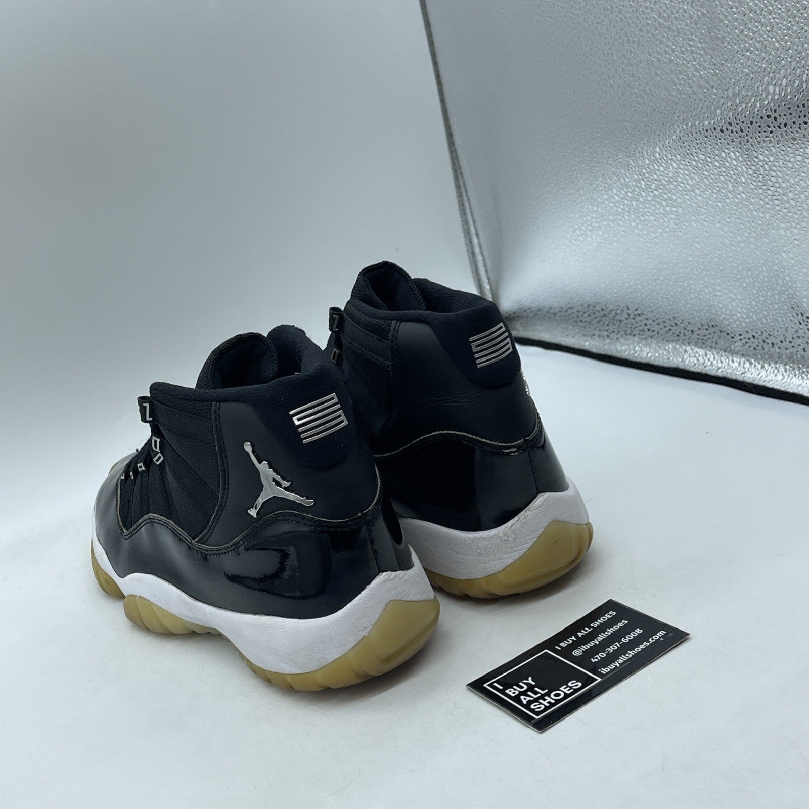 Size 11W - Air Jordan 11 Retro Jubilee 25th Anniversary Black (AR0715-011)