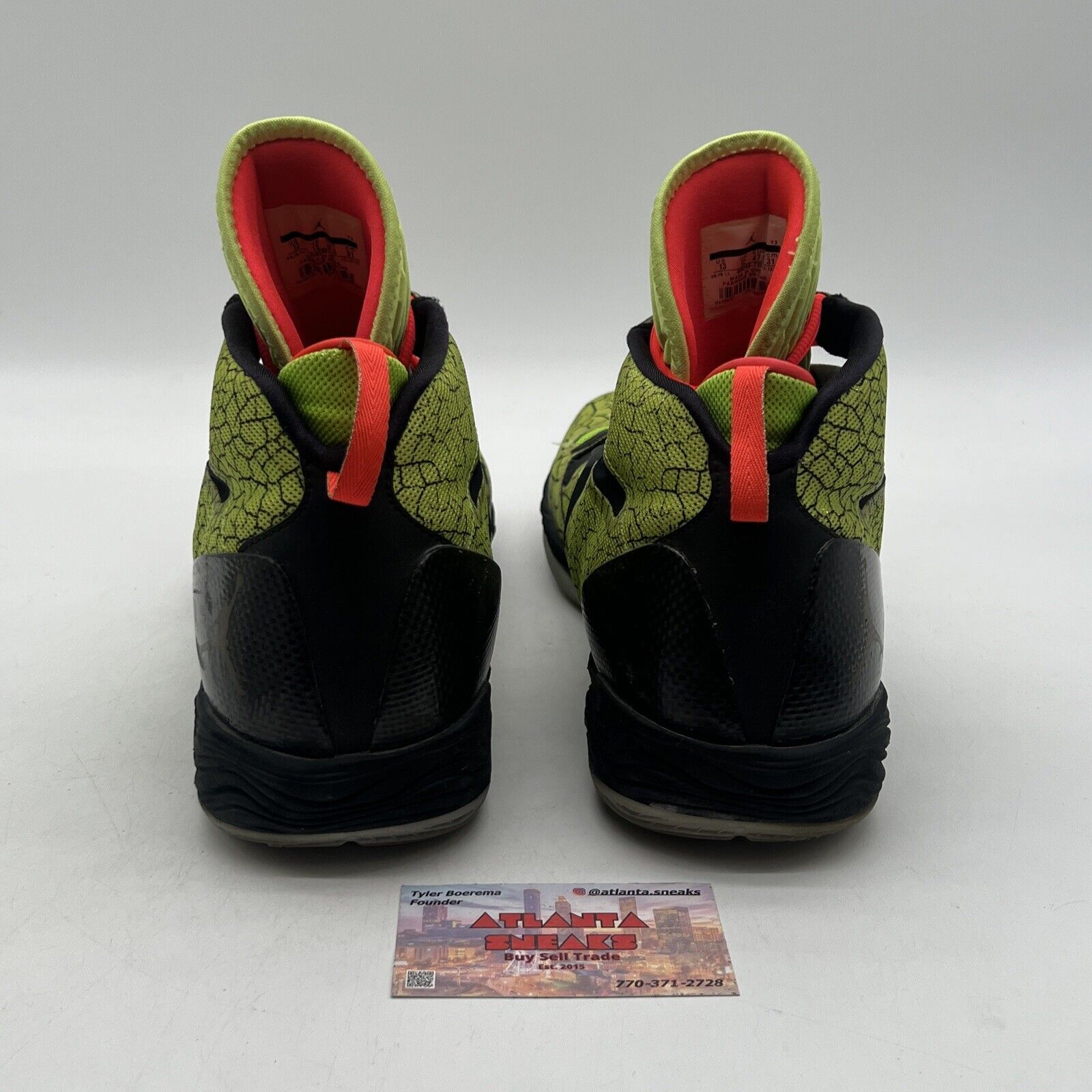 Size 13 - Air Jordan 28 SE All-Star Black Green Icey Black (656249-723)