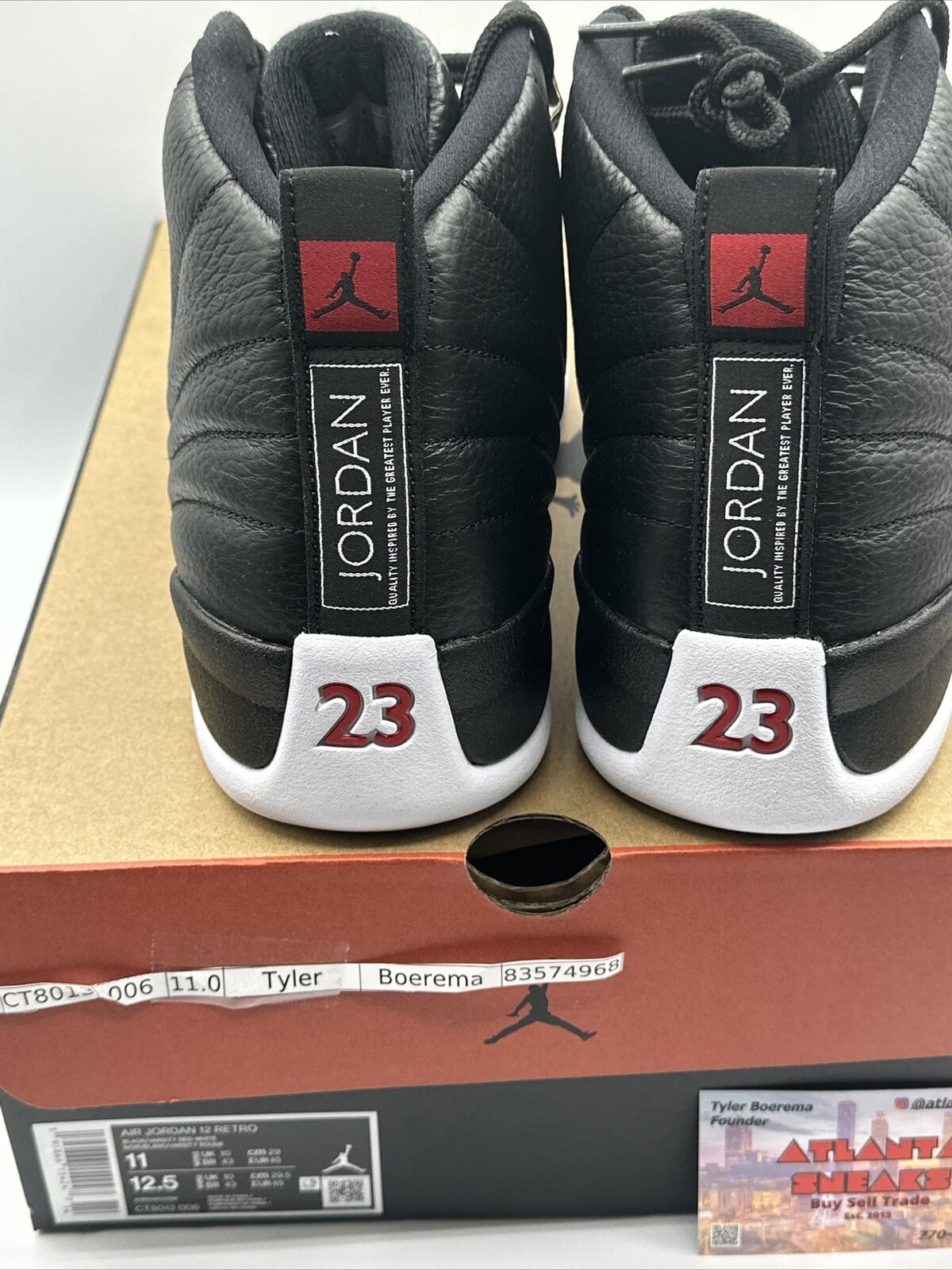 Size 11 - Jordan 12 Playoffs 2022