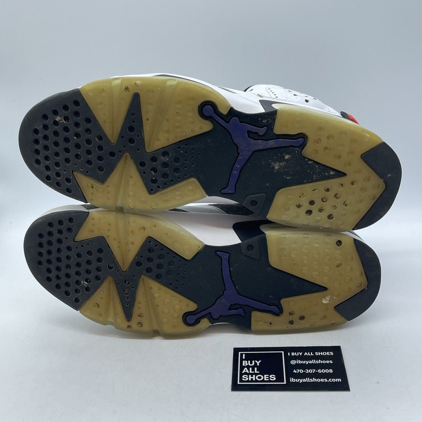 Size 11 - Air Jordan 6 Retro LTR Flint Grey Purple White Black (CI3125-100)