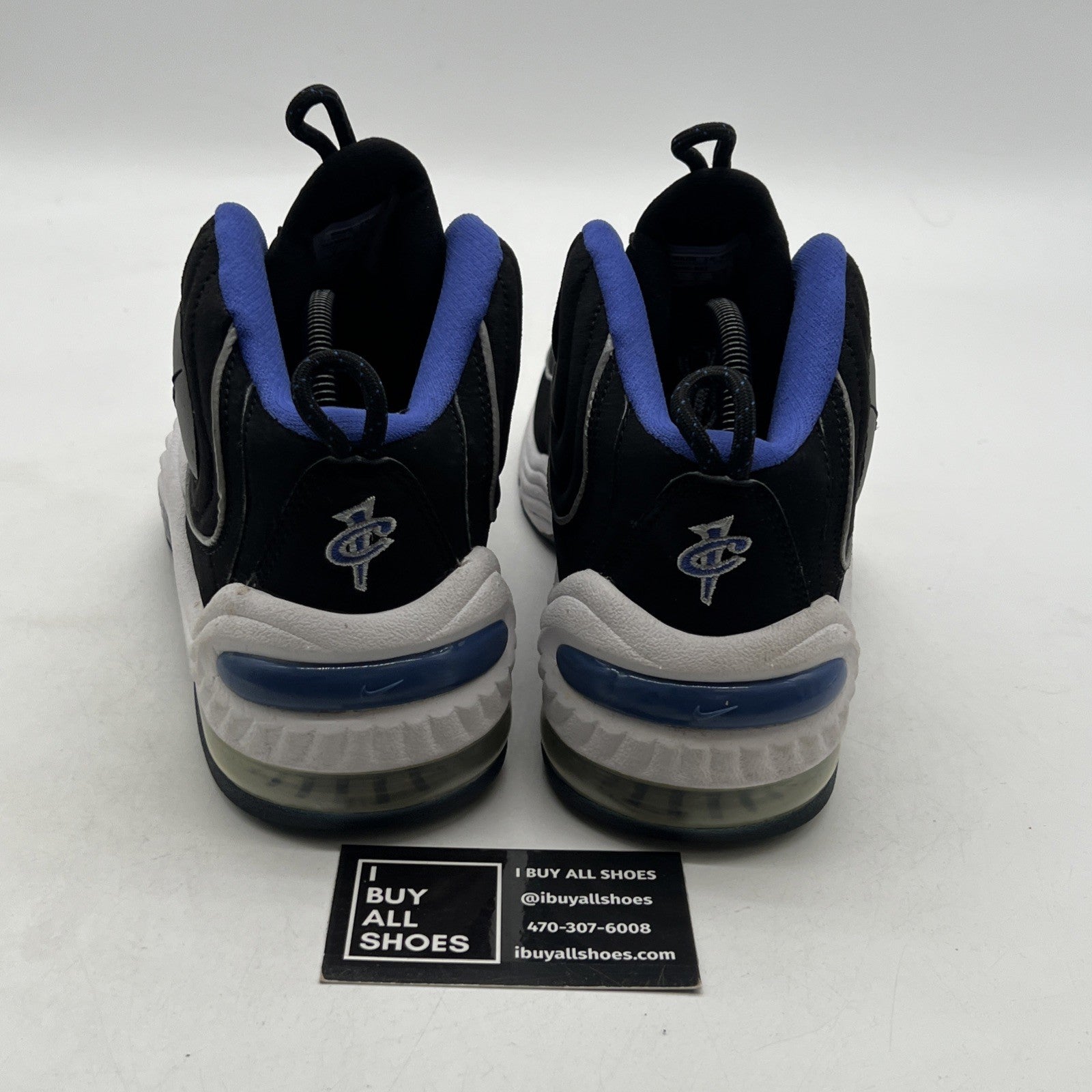 Size 9 - Nike Air Penny 2 Black Royal (333886-041)