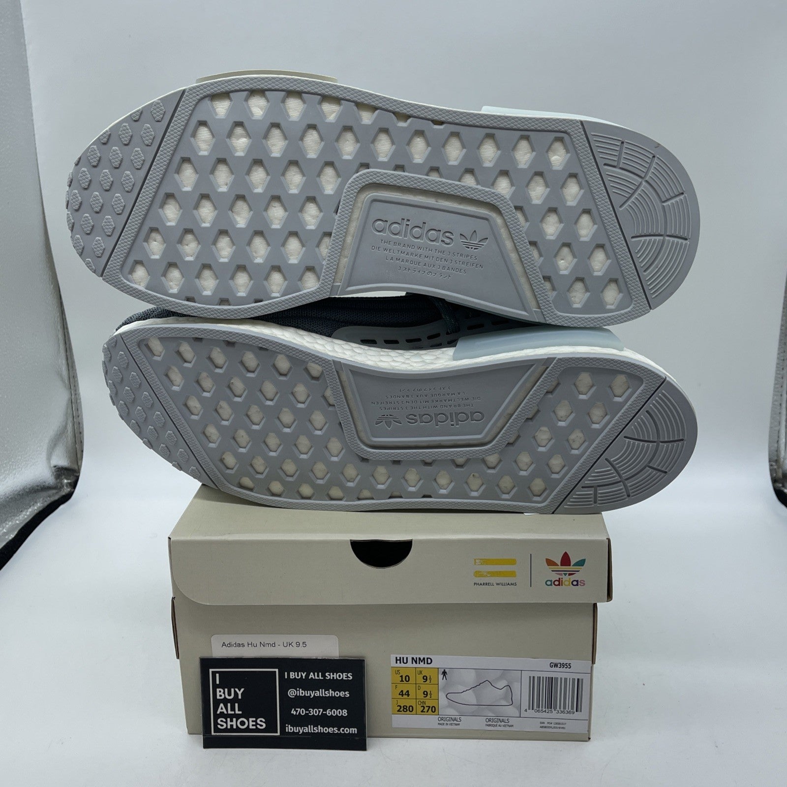 Size 10 - adidas BBC Ice Cream x Pharrell x NMD Human Race Astronaut (GW3955)