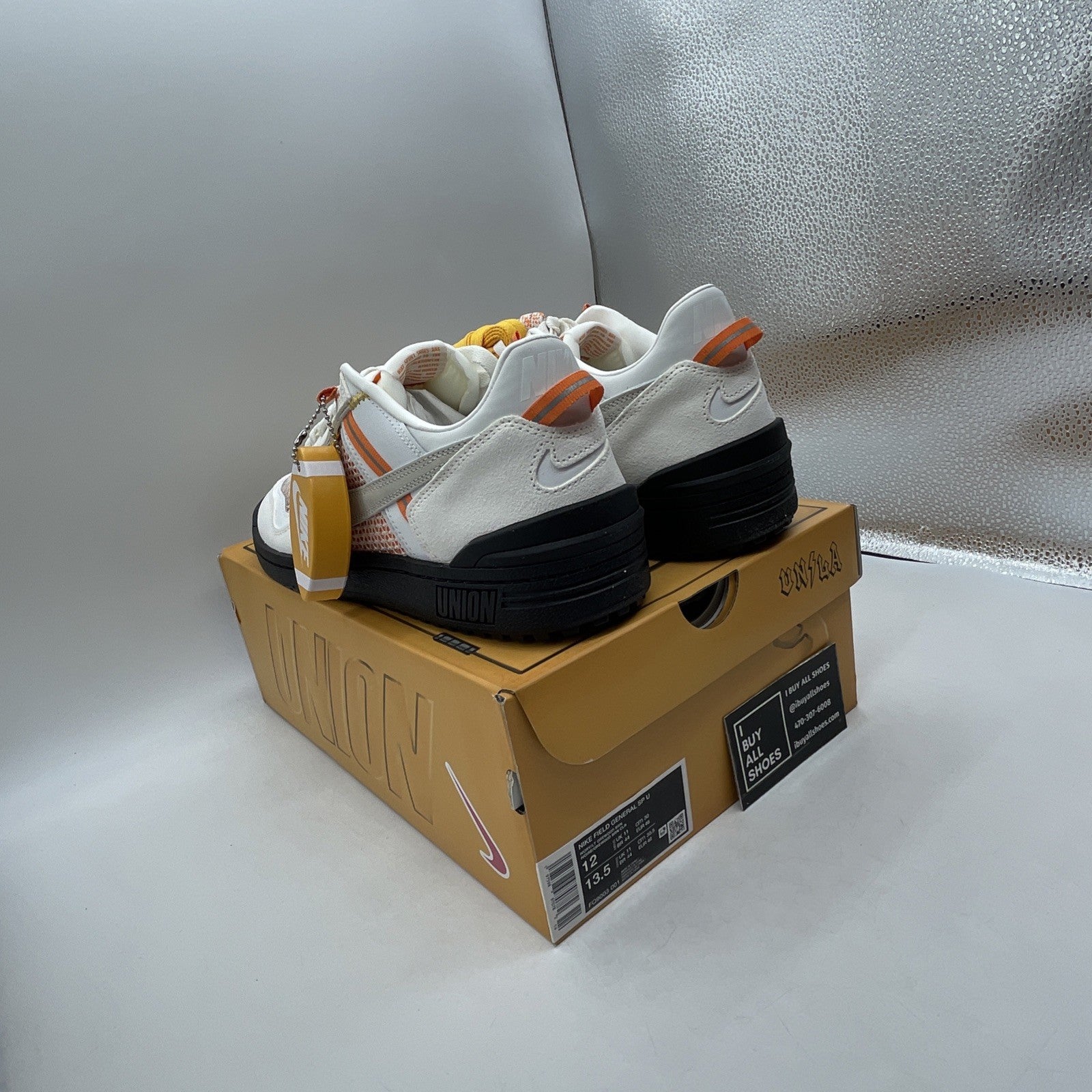 Size 12 - Union LA x Nike Field General Ivory (FQ9003-001)